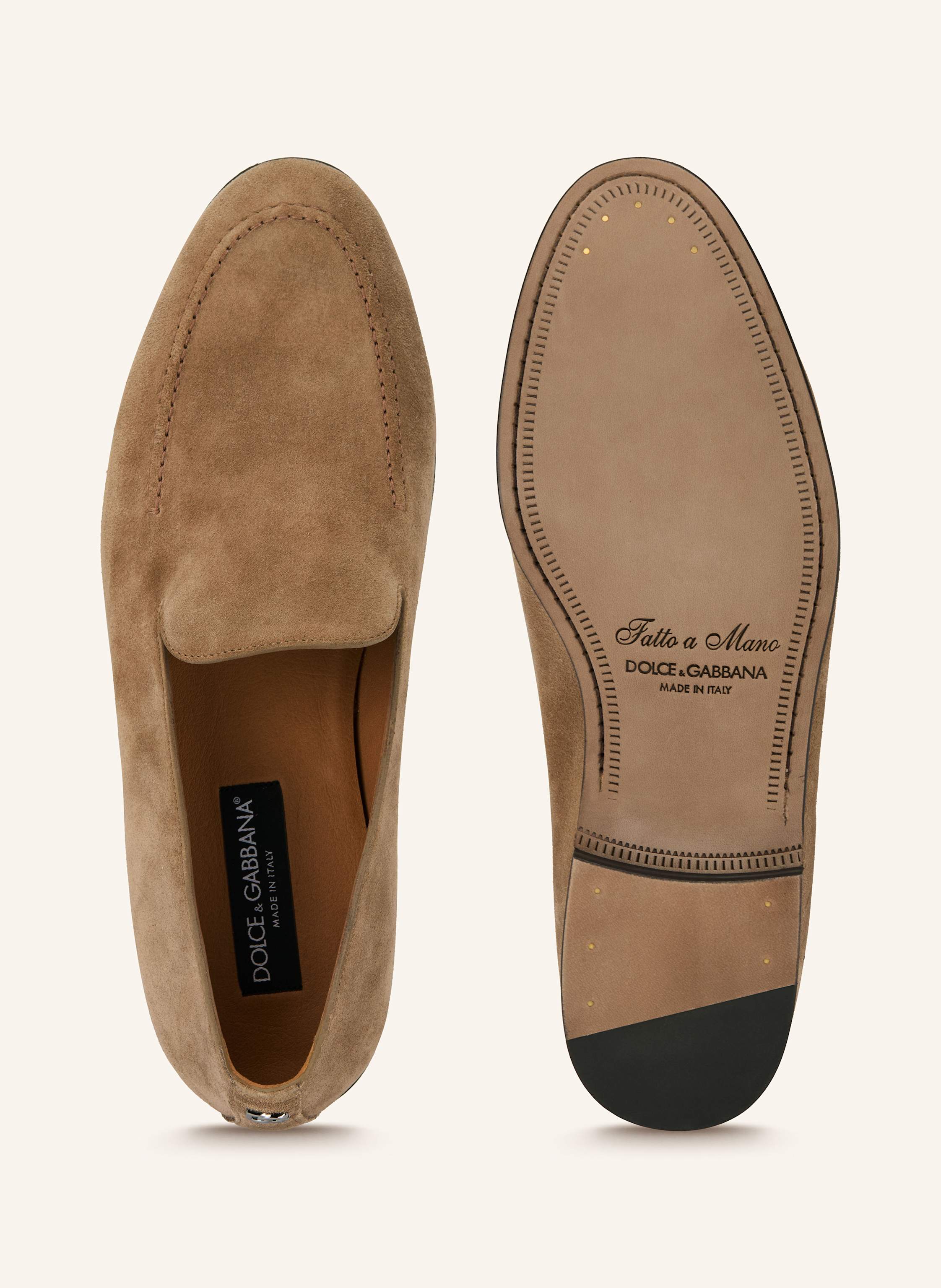 Thumbnail - Dolce & Gabbana Slipper braun