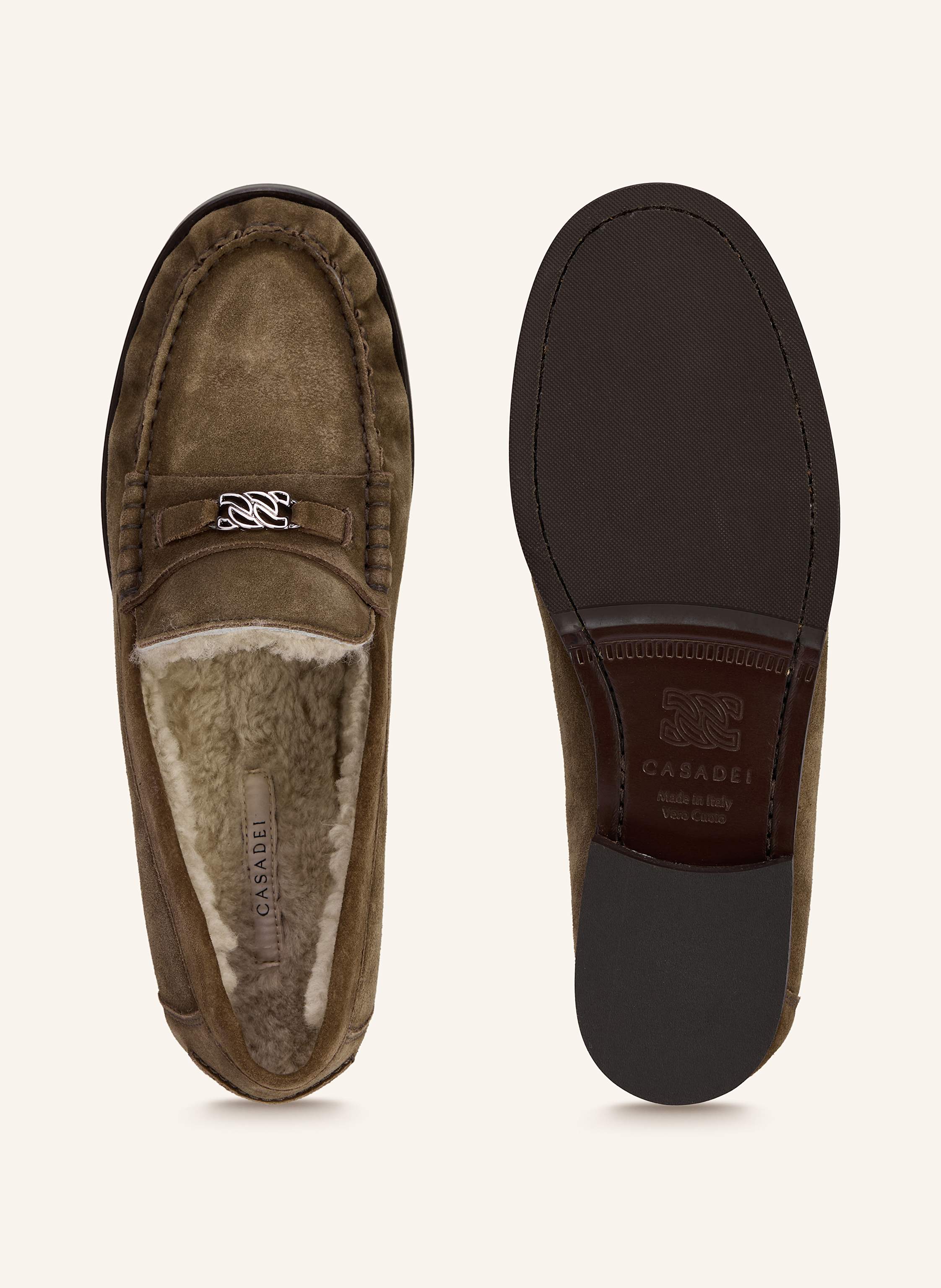 Thumbnail - Casadei Loafer Mocassini braun