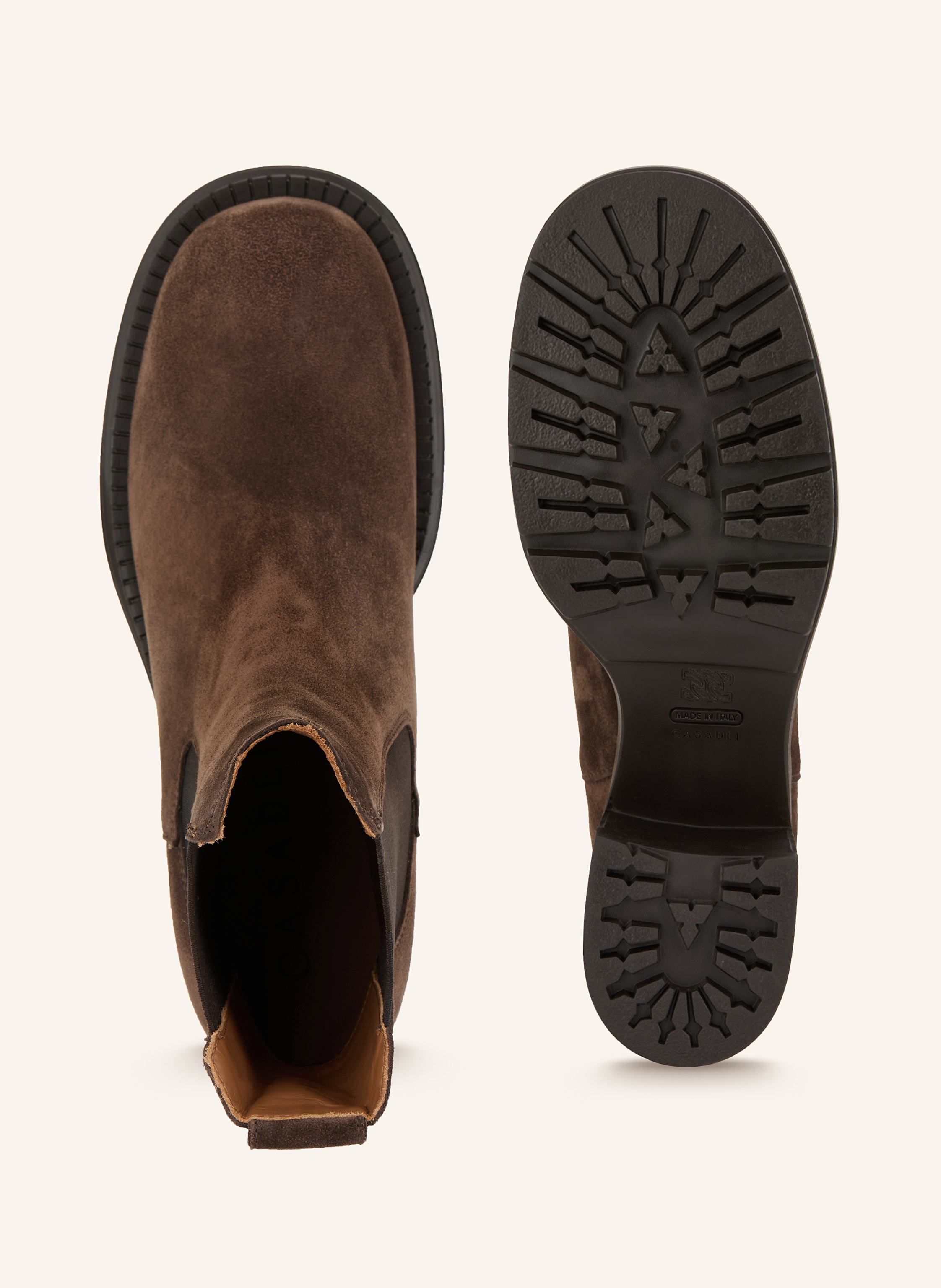 Thumbnail - Casadei Chelsea-Boots Concept braun