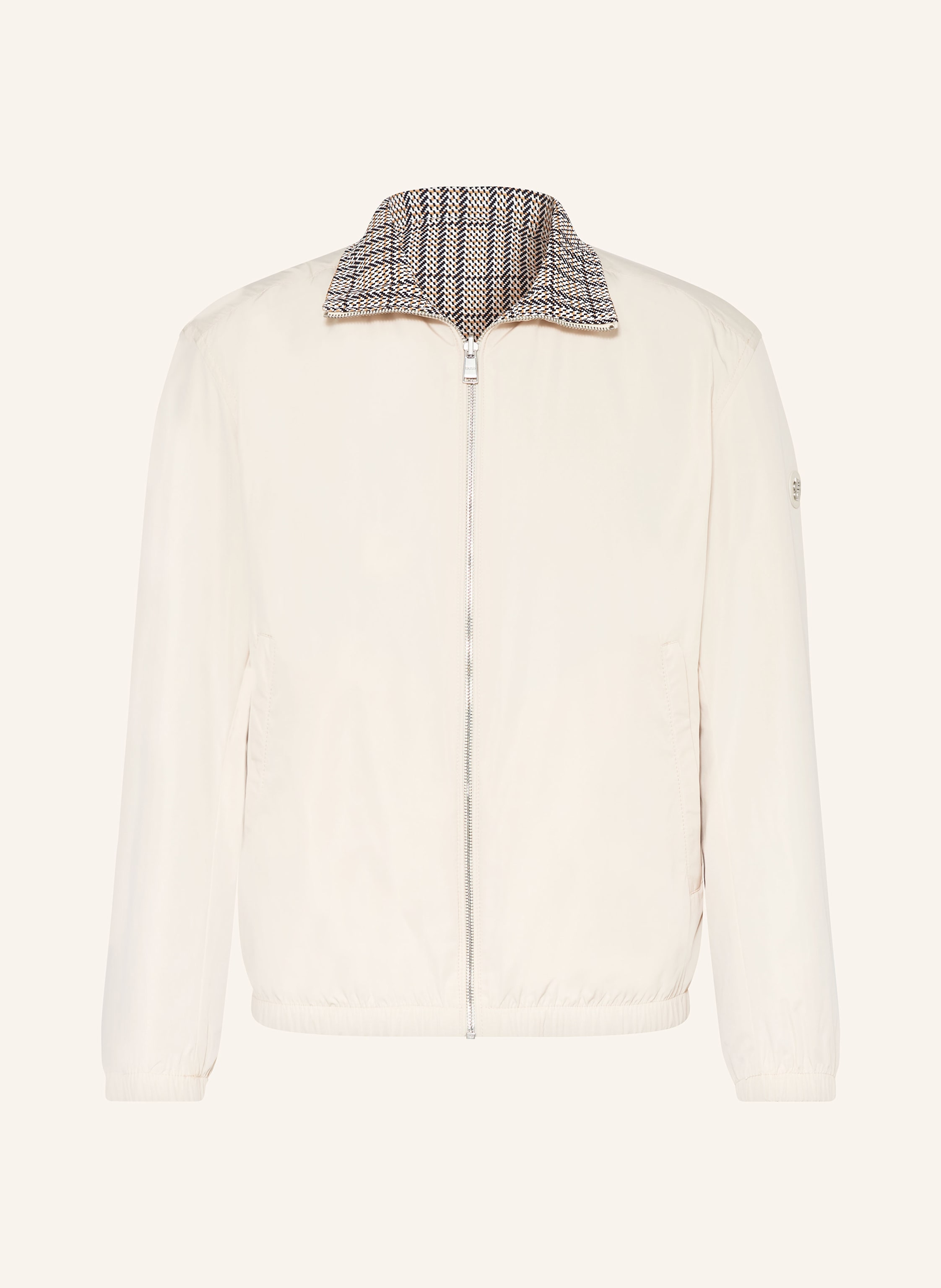 BOSS Blouson CEANDER zum Wenden in ecru