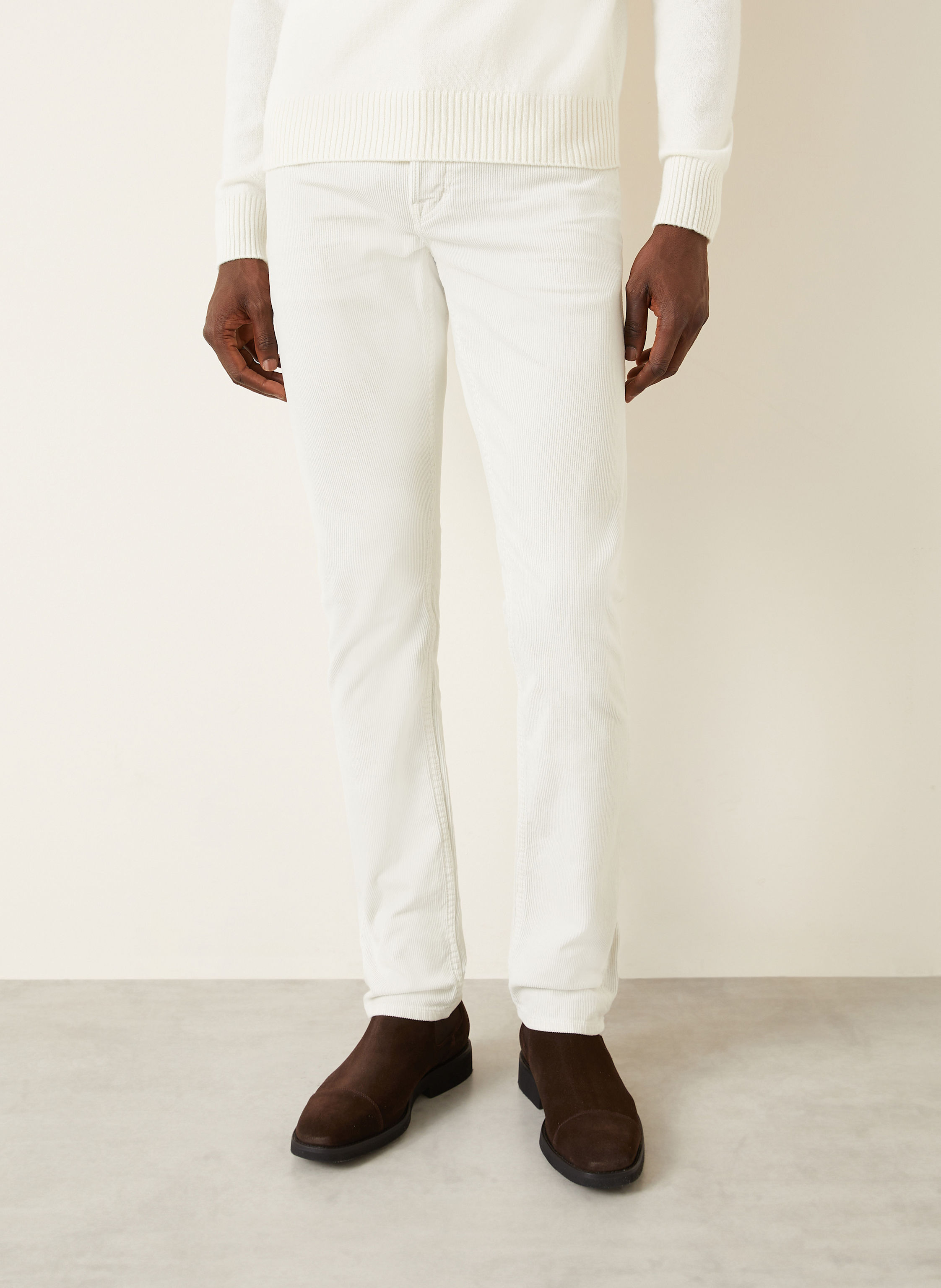 Thumbnail - Tom Ford Cordhose Extra Slim Fit beige