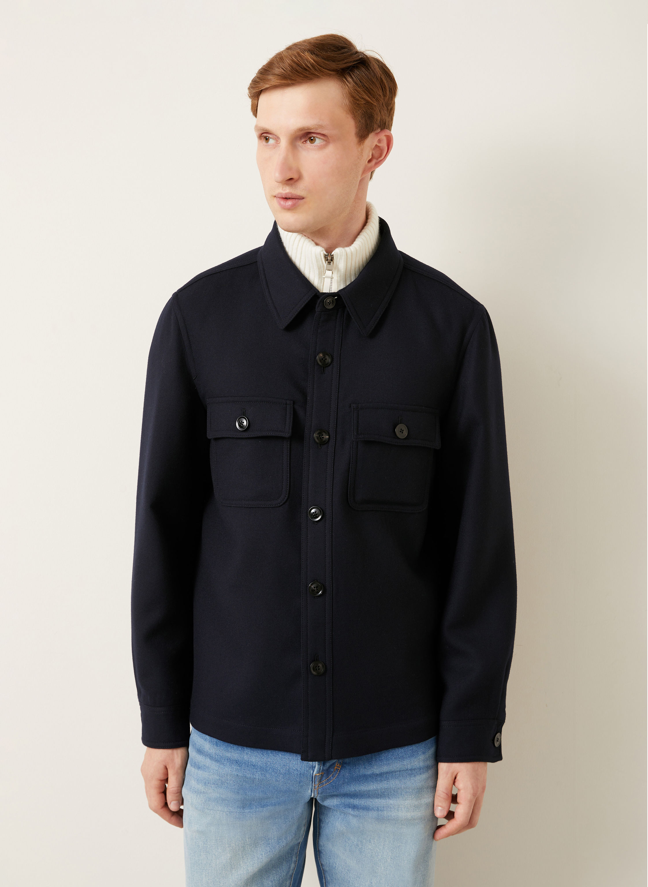 Thumbnail - Tom Ford Overjacket blau