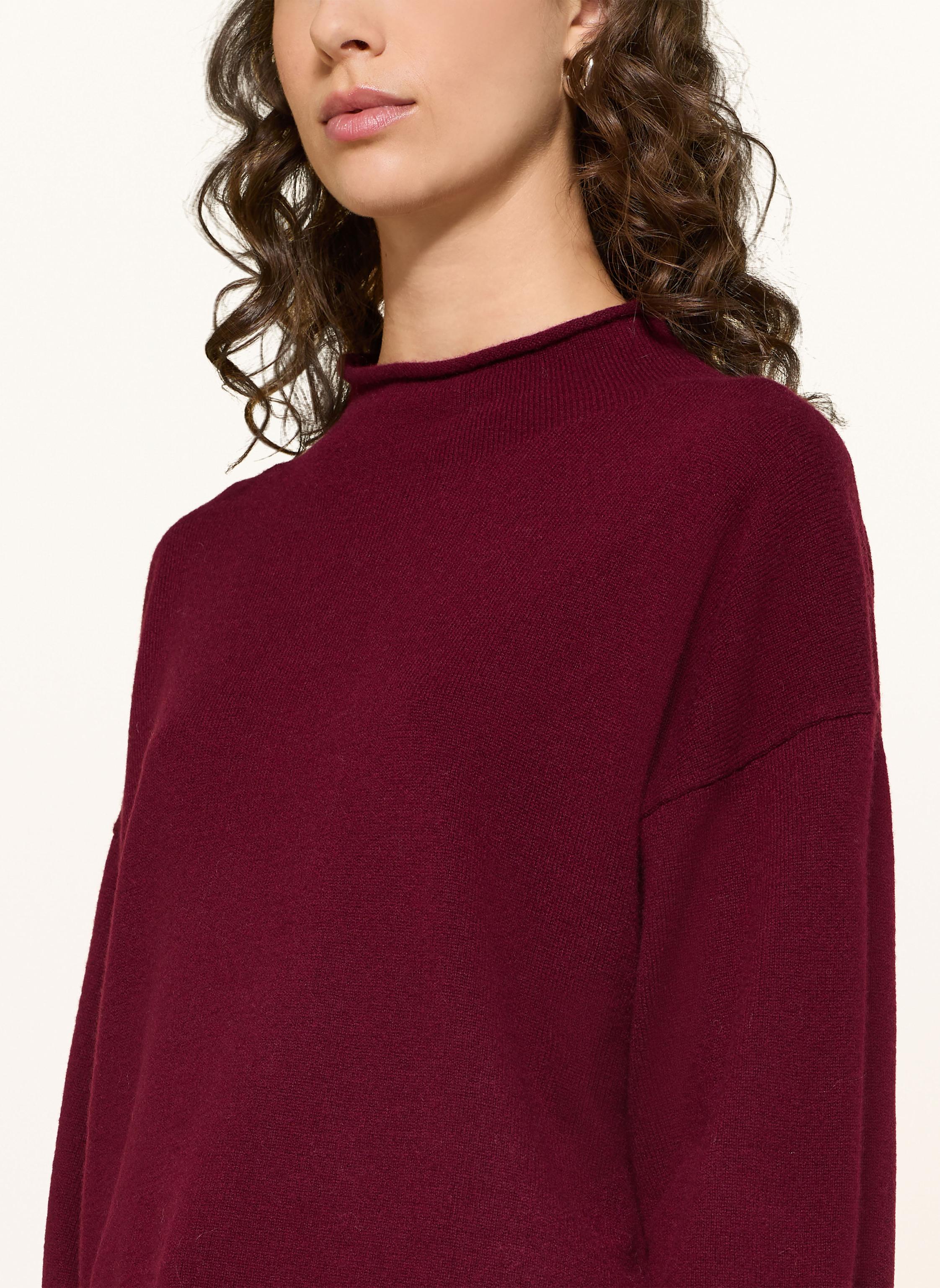 Thumbnail - Mrs & Hugs Strickshirt Mit 3/4-Arm Aus Cashmere rot