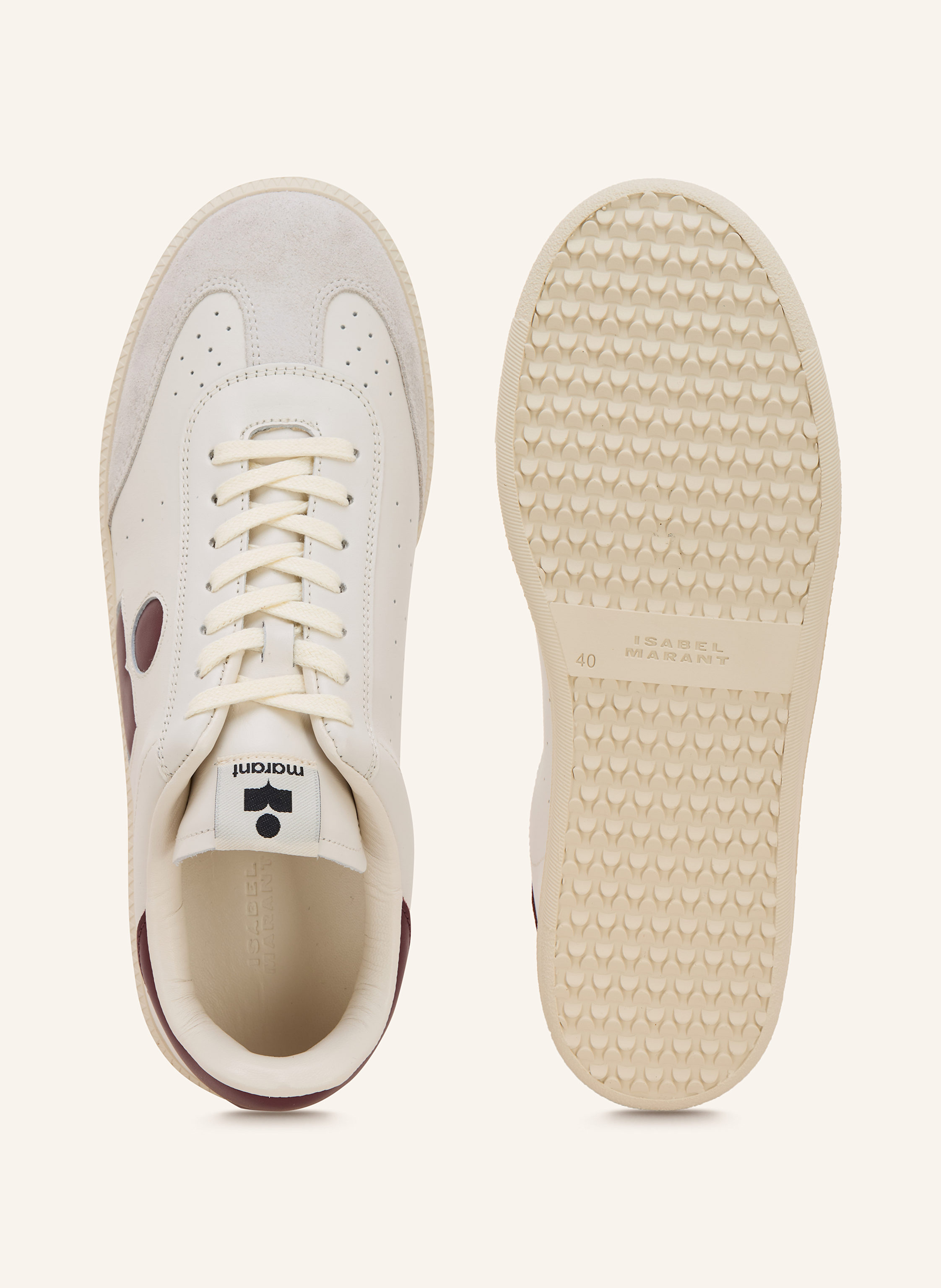 Thumbnail - Isabel Marant Sneaker Bryce weiss