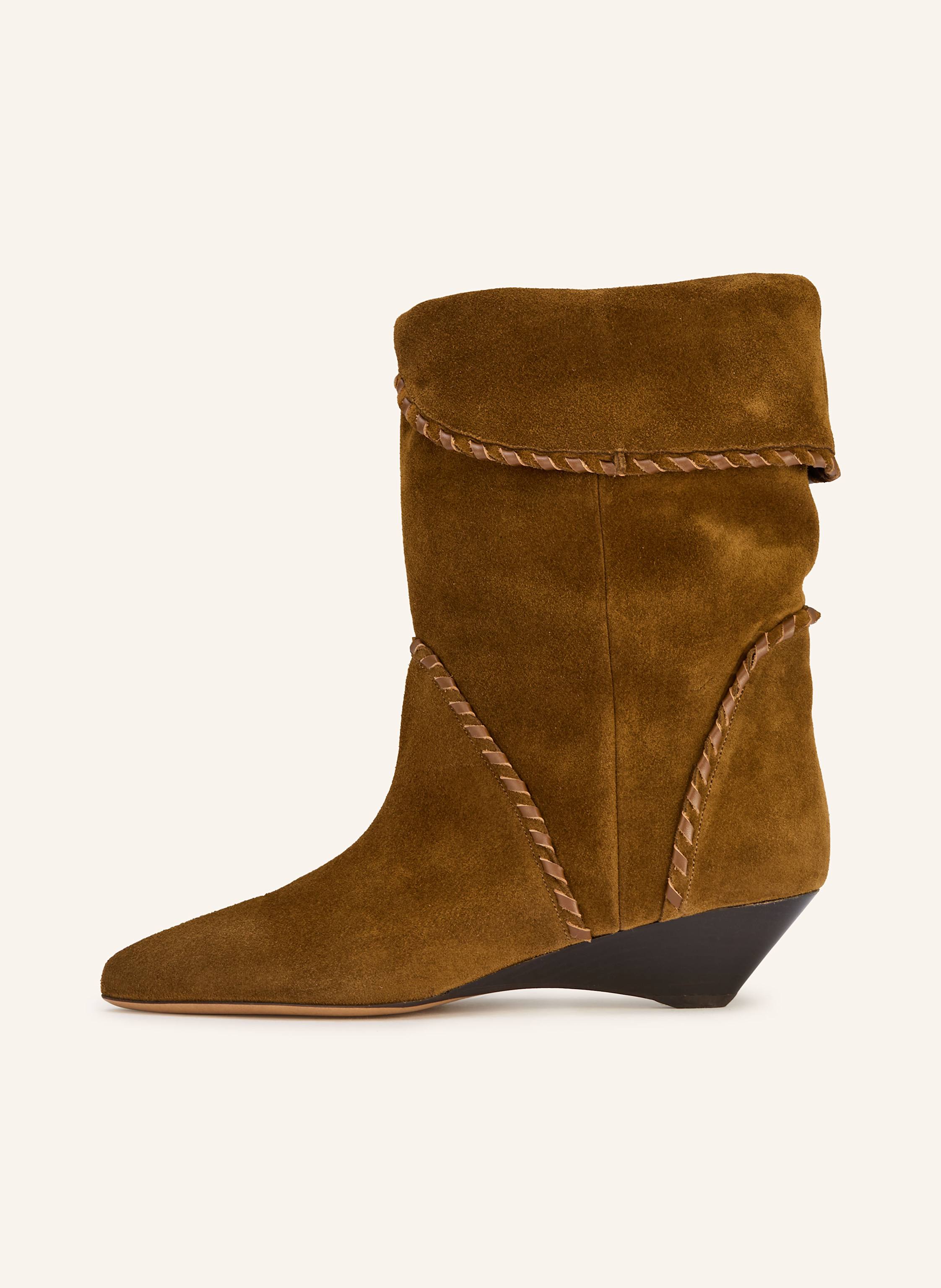 Thumbnail - Isabel Marant Stiefeletten Edoa braun