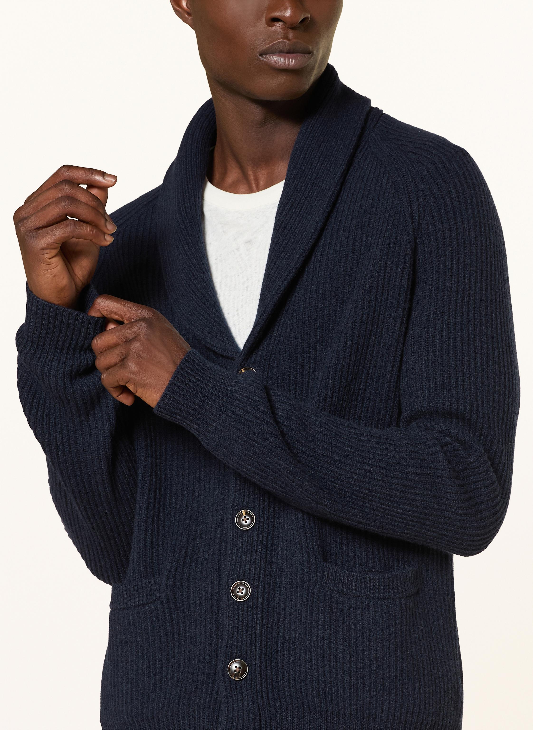 Thumbnail - Strokesman's Strickjacke blau