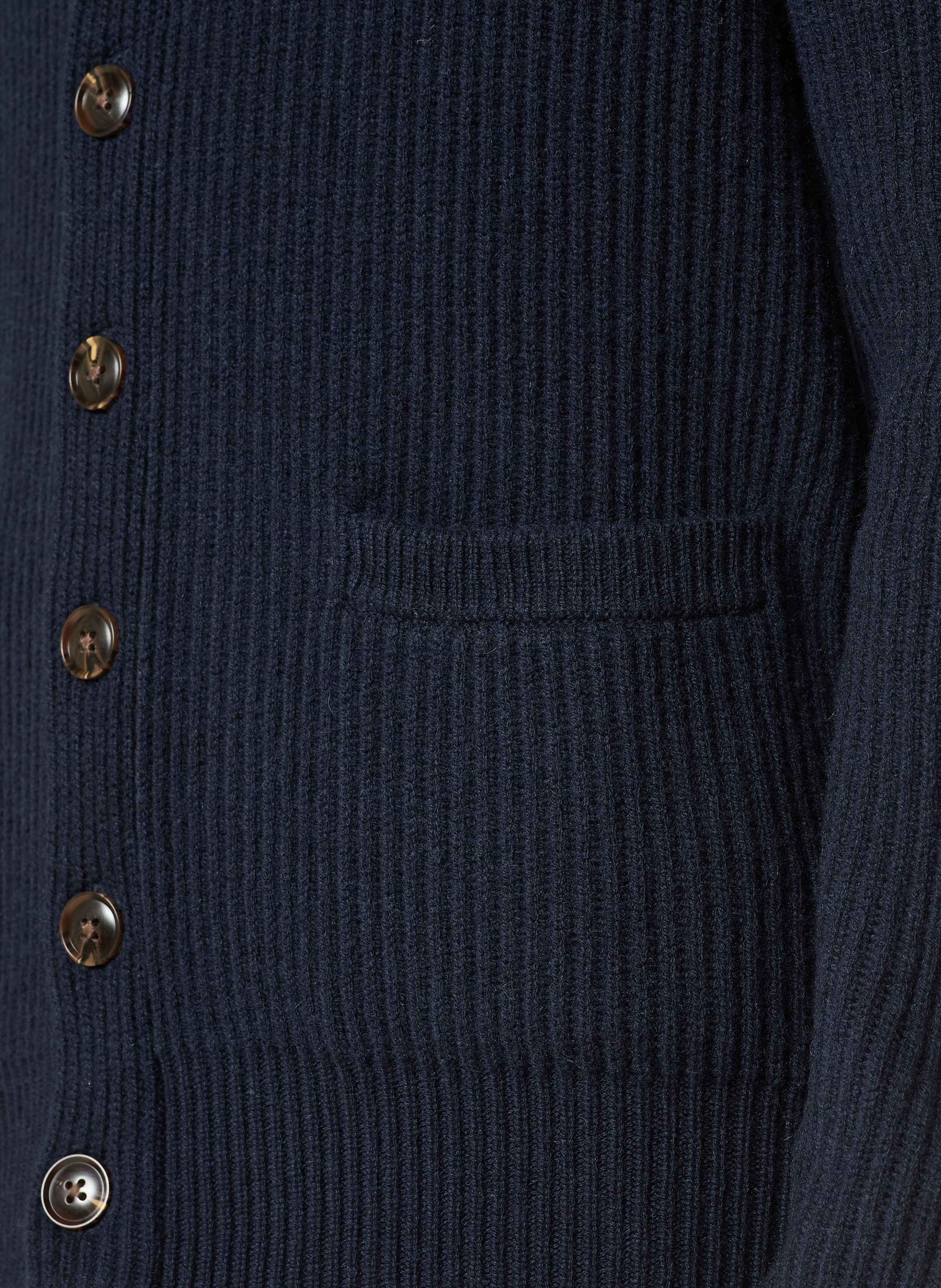 Thumbnail - Strokesman's Strickjacke blau
