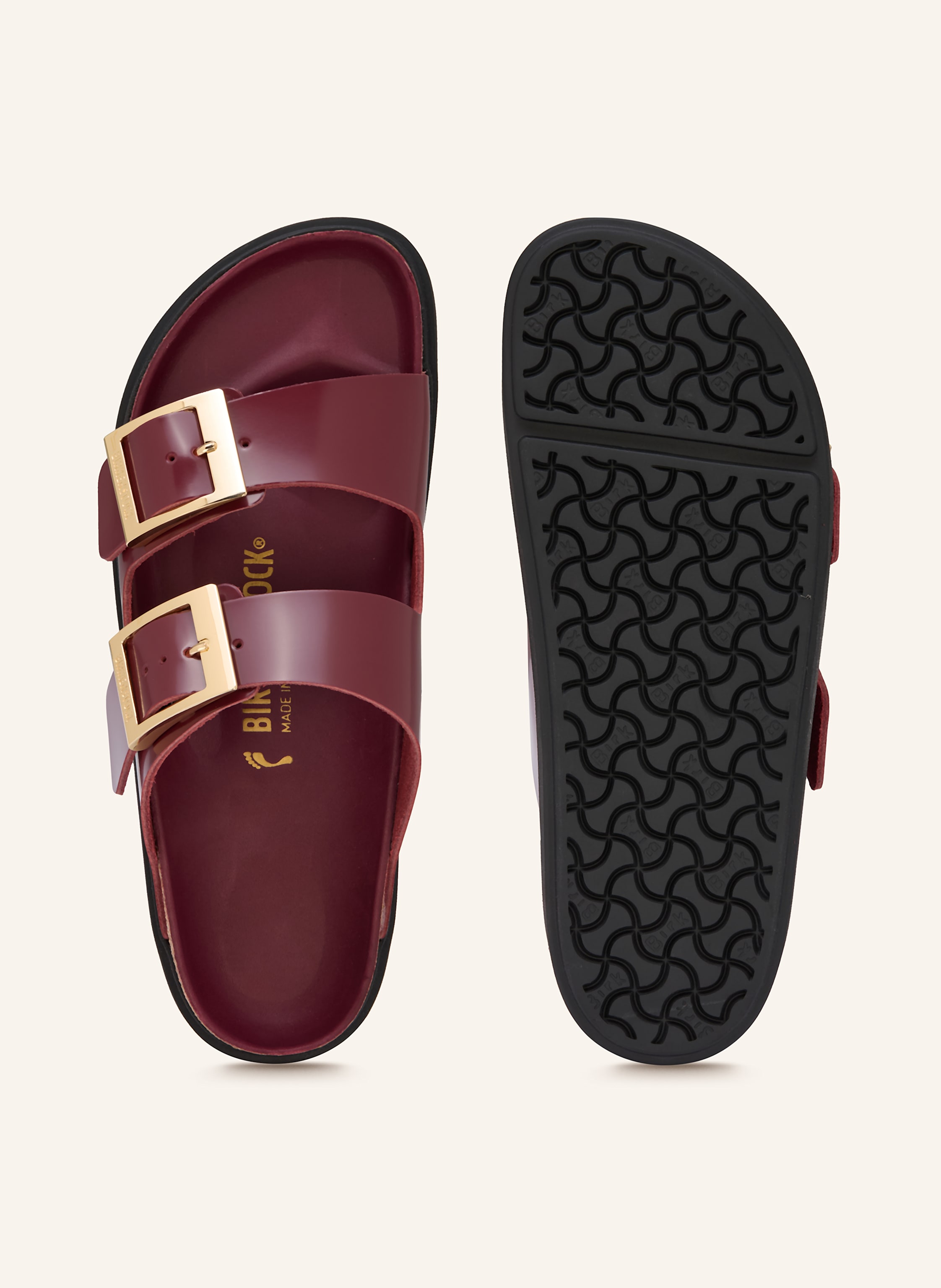 Thumbnail - Birkenstock Pantolette Arizona Droplet Buckle rot