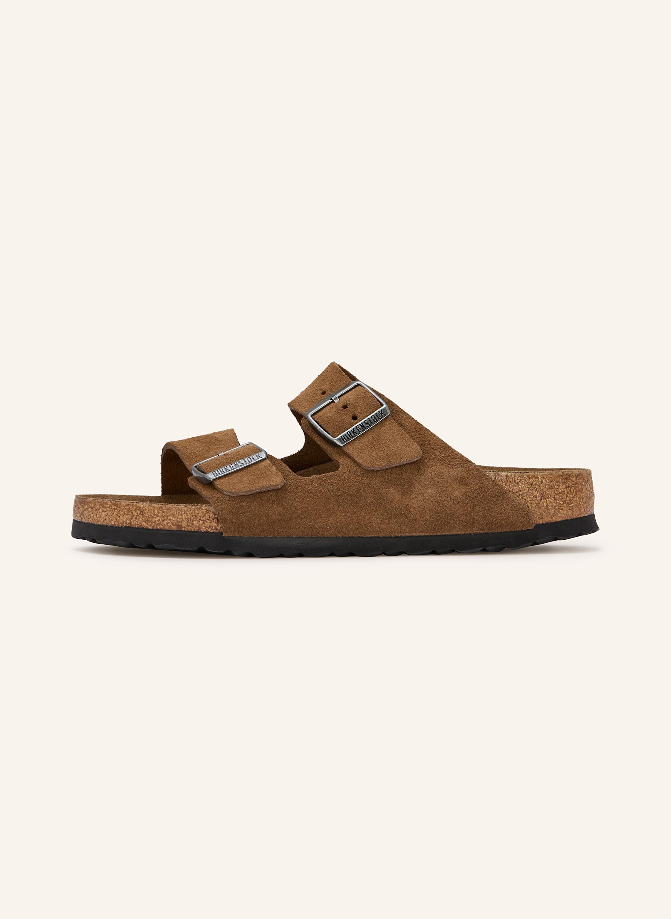 Thumbnail - Birkenstock Pantoletten Arizona Bs braun