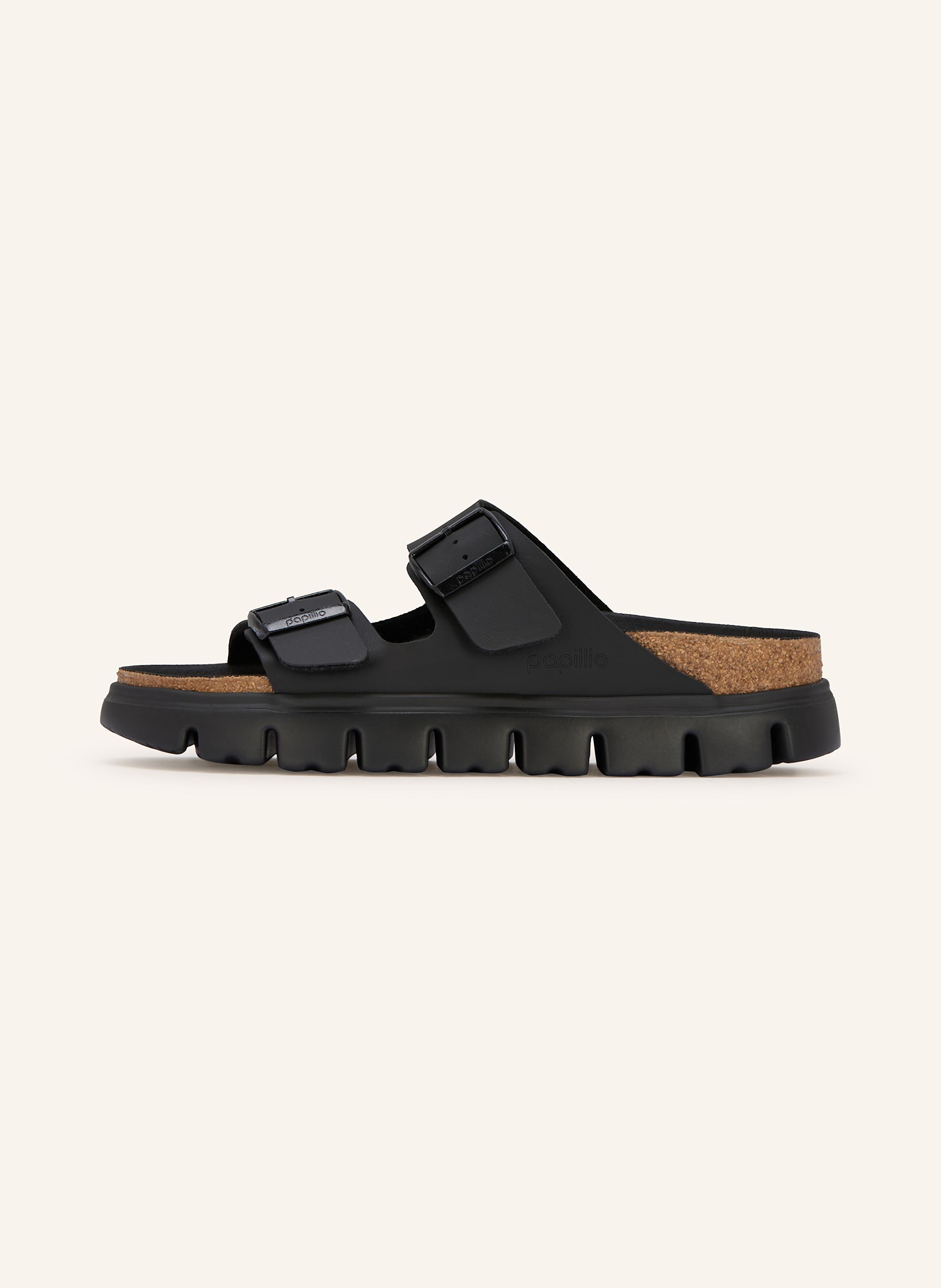 Thumbnail - Birkenstock Pantoletten Arizona Chunky schwarz