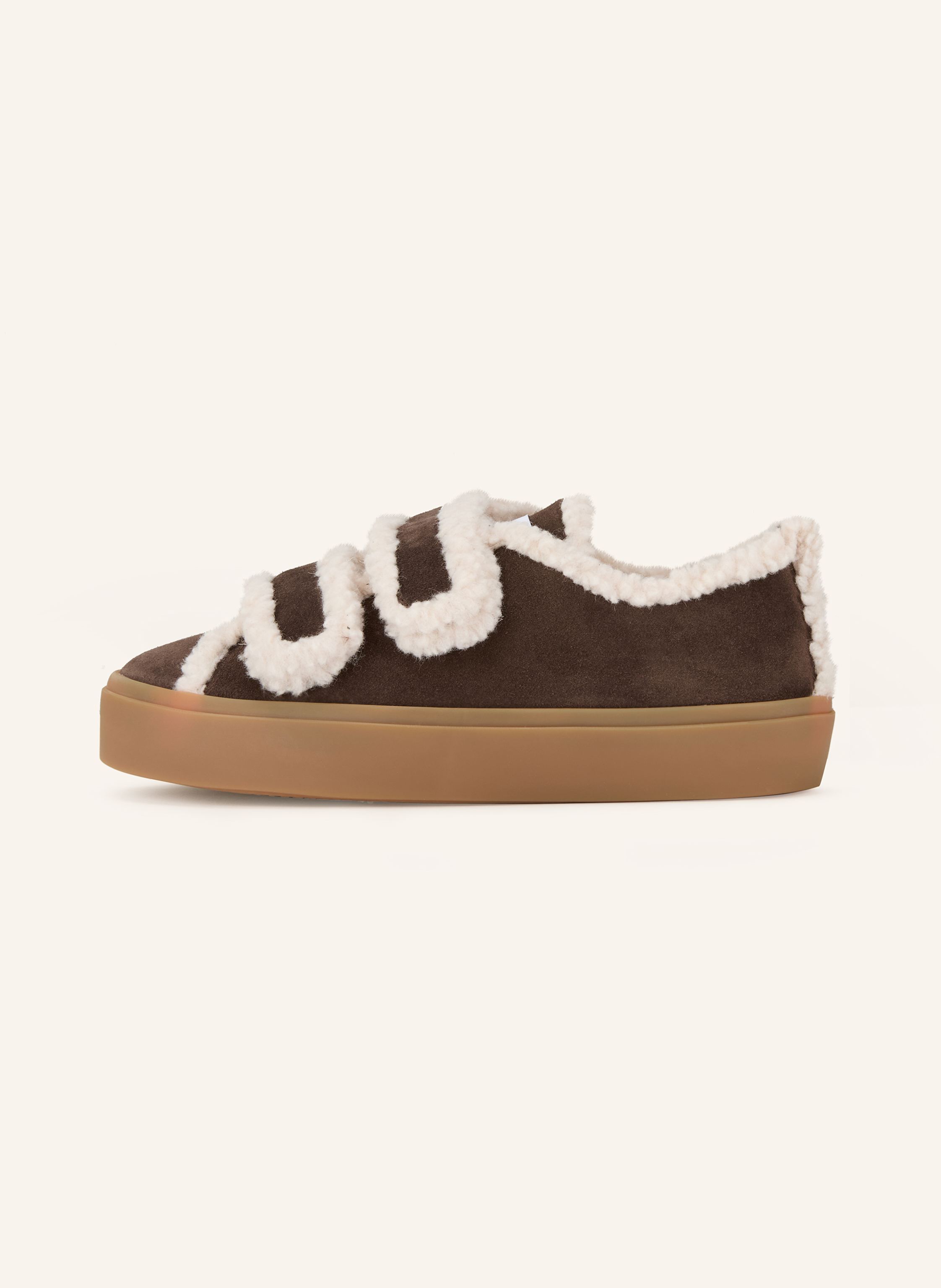 Thumbnail - Inuikii Sneaker Velcro Low braun