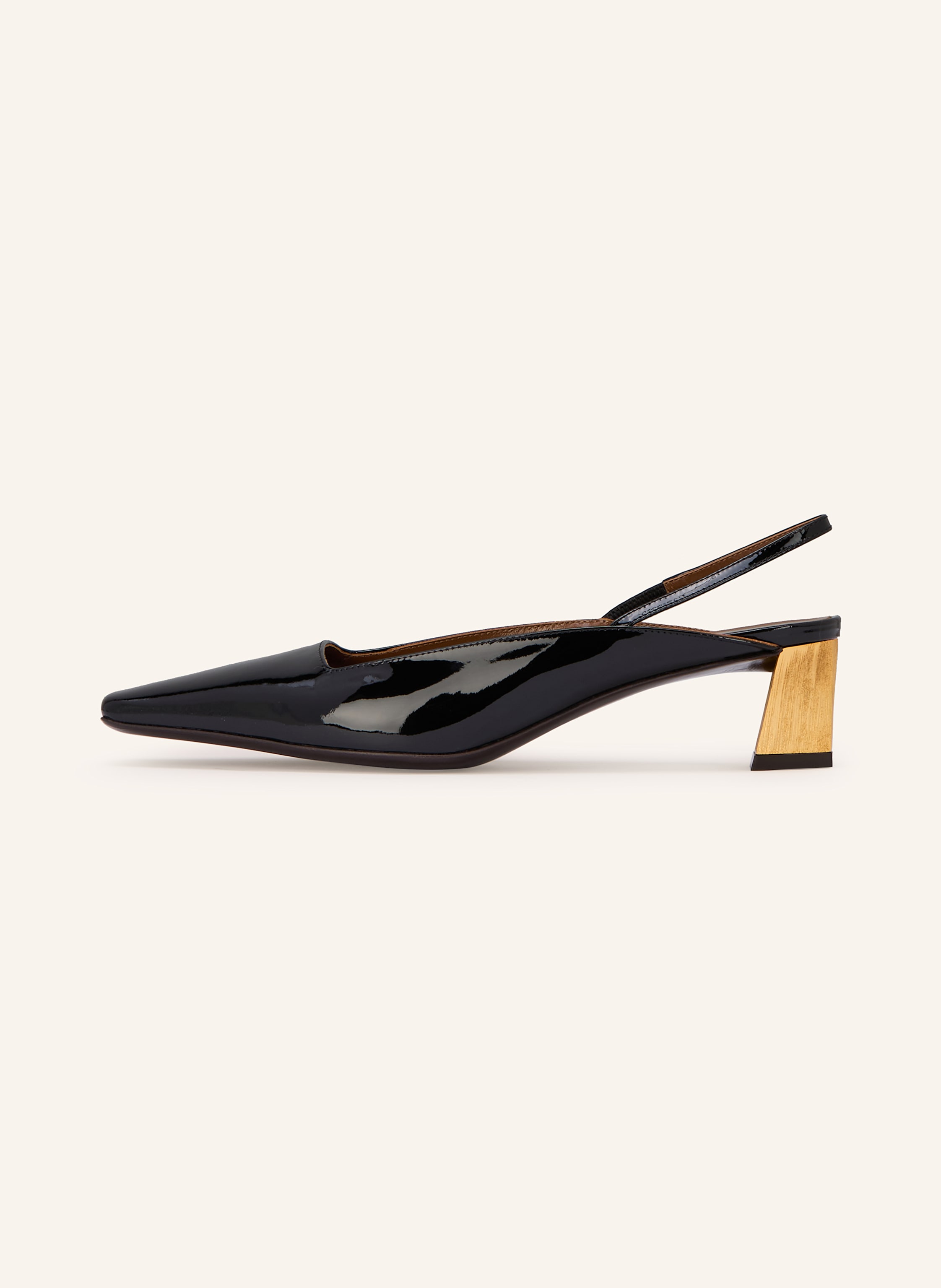 Thumbnail - Giuseppe Zanotti Design Slingpumps Vernice Vague schwarz