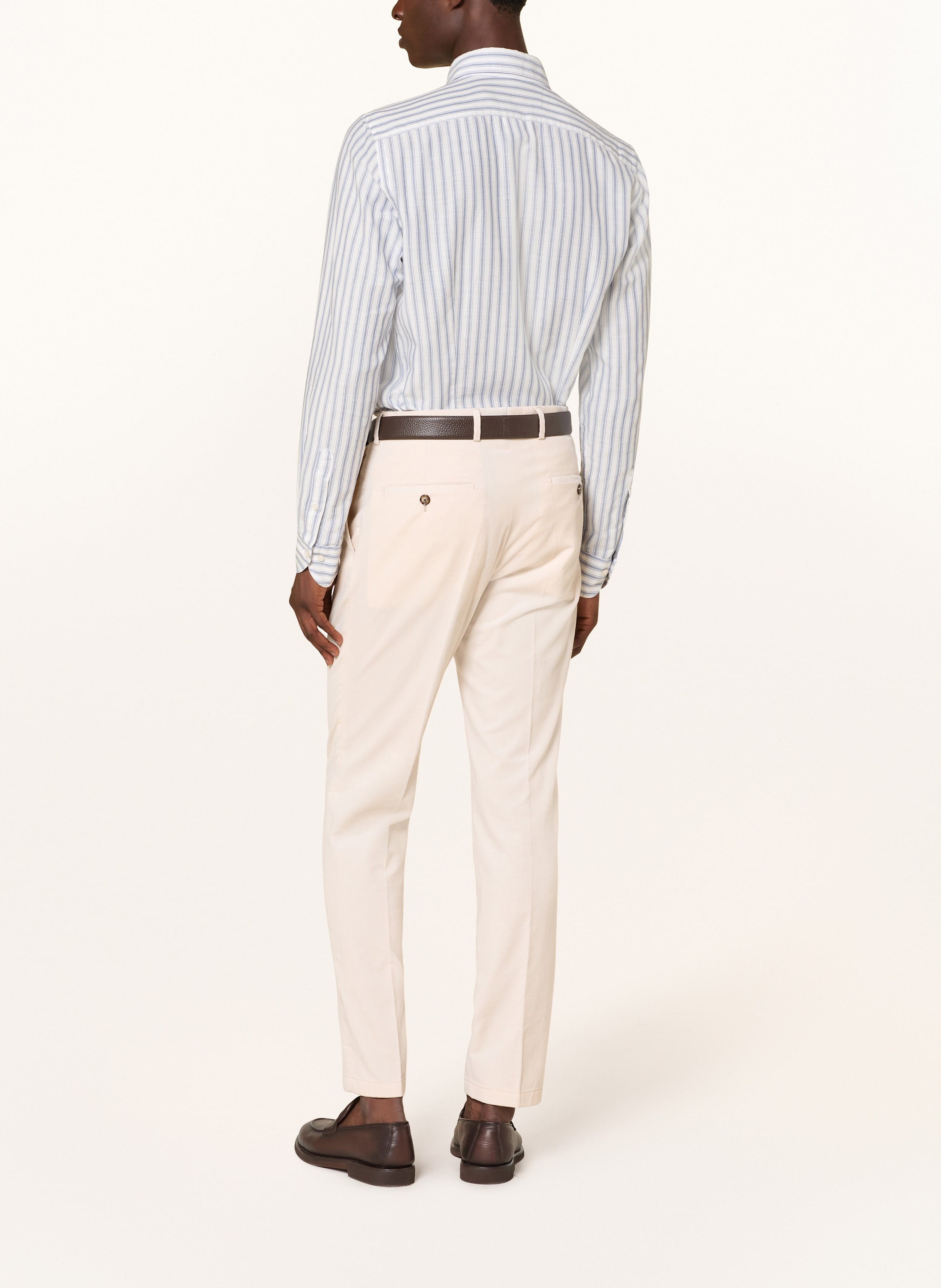 Thumbnail - Windsor. Anzughose Silvi Shaped Fit Aus Cord beige