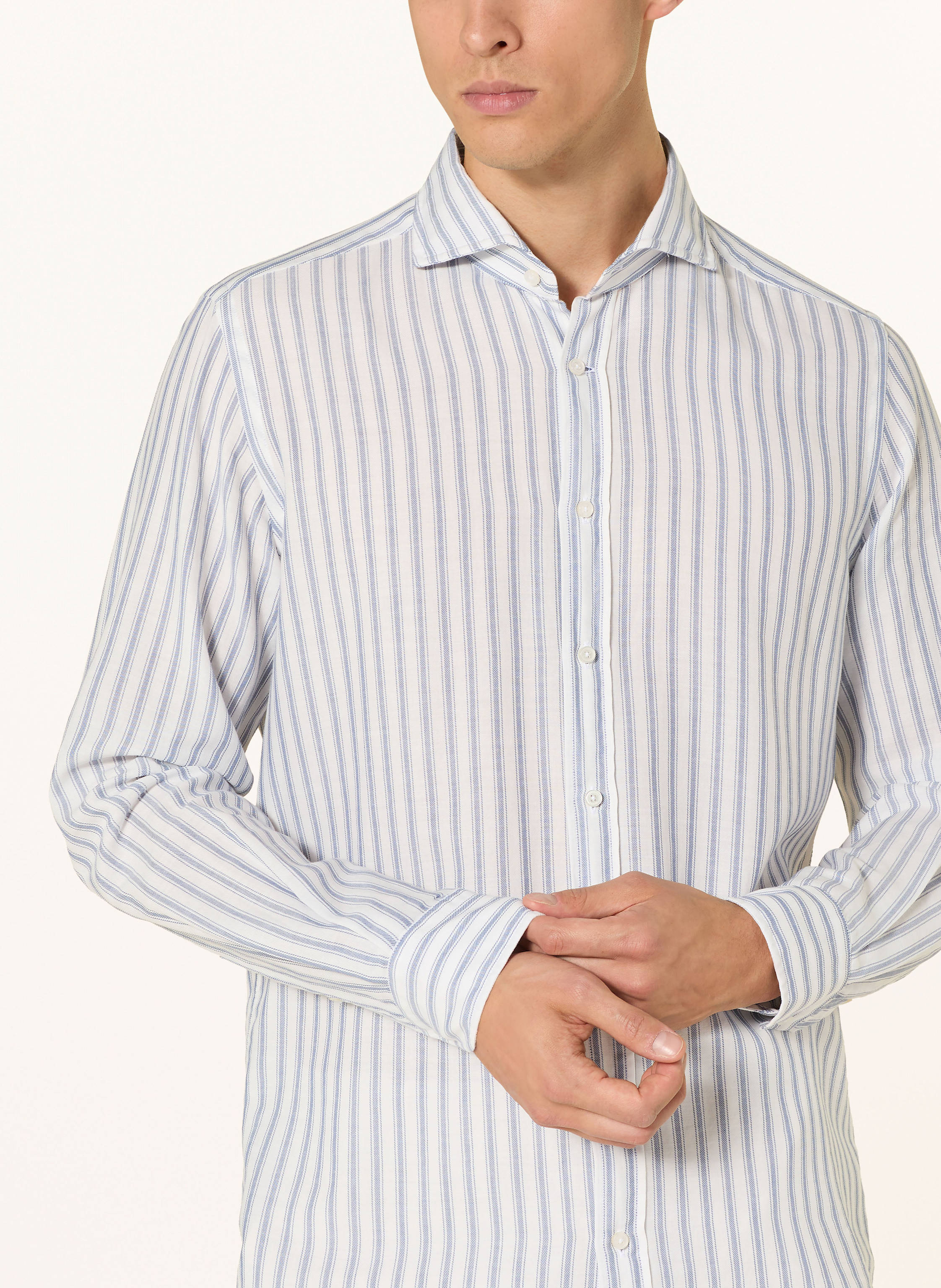 Thumbnail - Windsor. Hemd Lano-W Regular Fit weiss