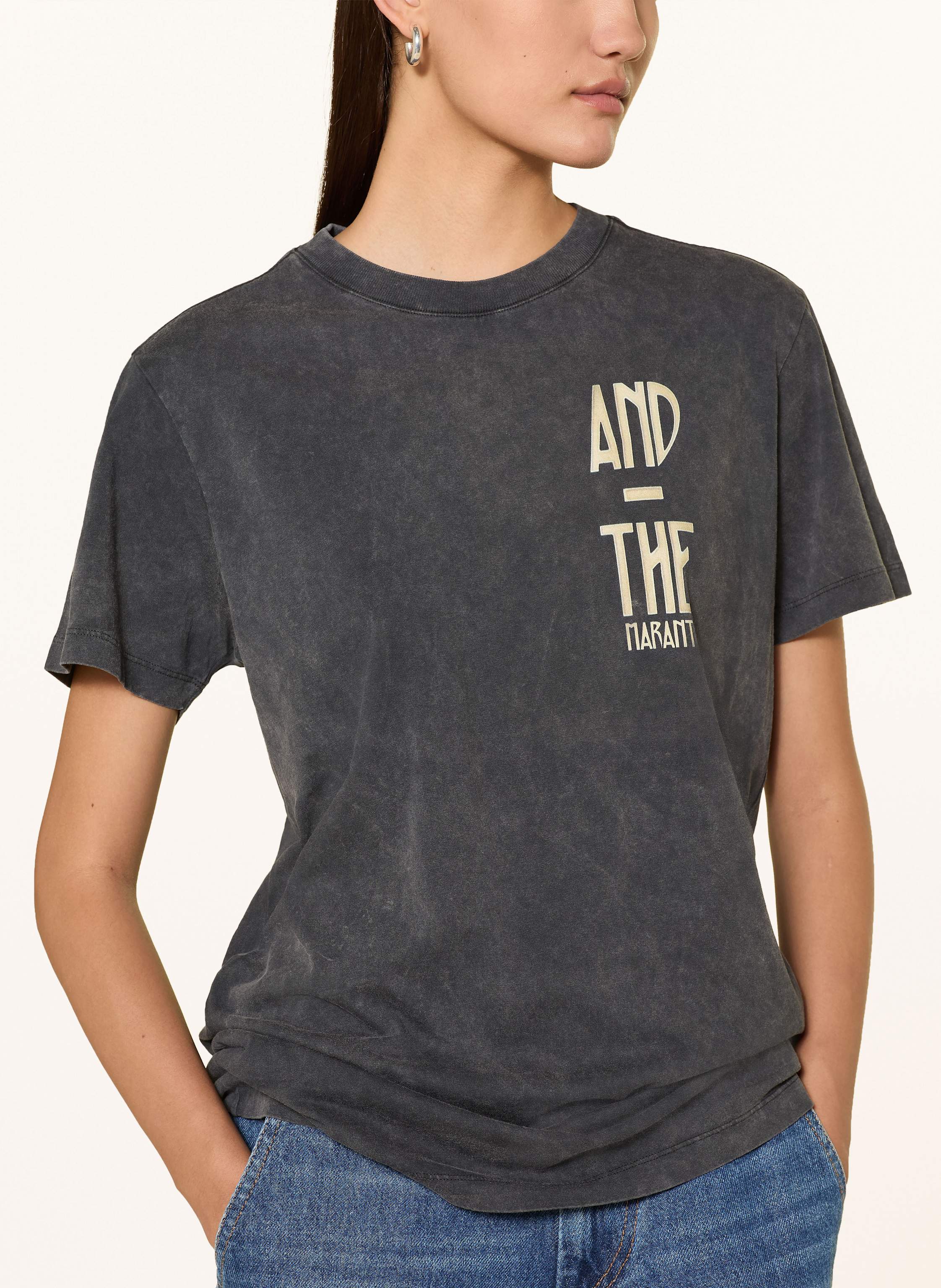 Thumbnail - Marant Étoile T-Shirt Zoeline grau