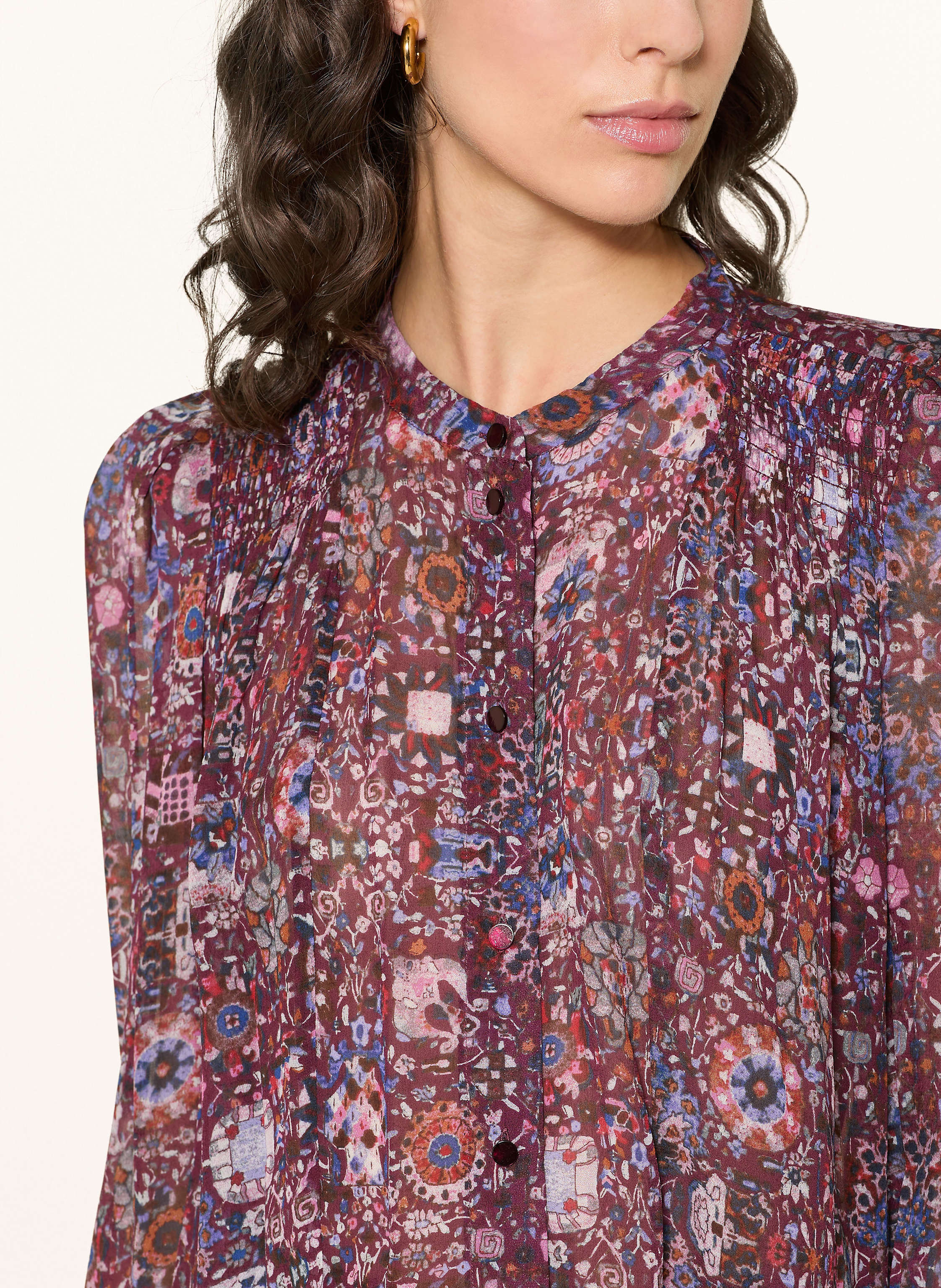 Thumbnail - Marant Étoile Bluse Noeline lila