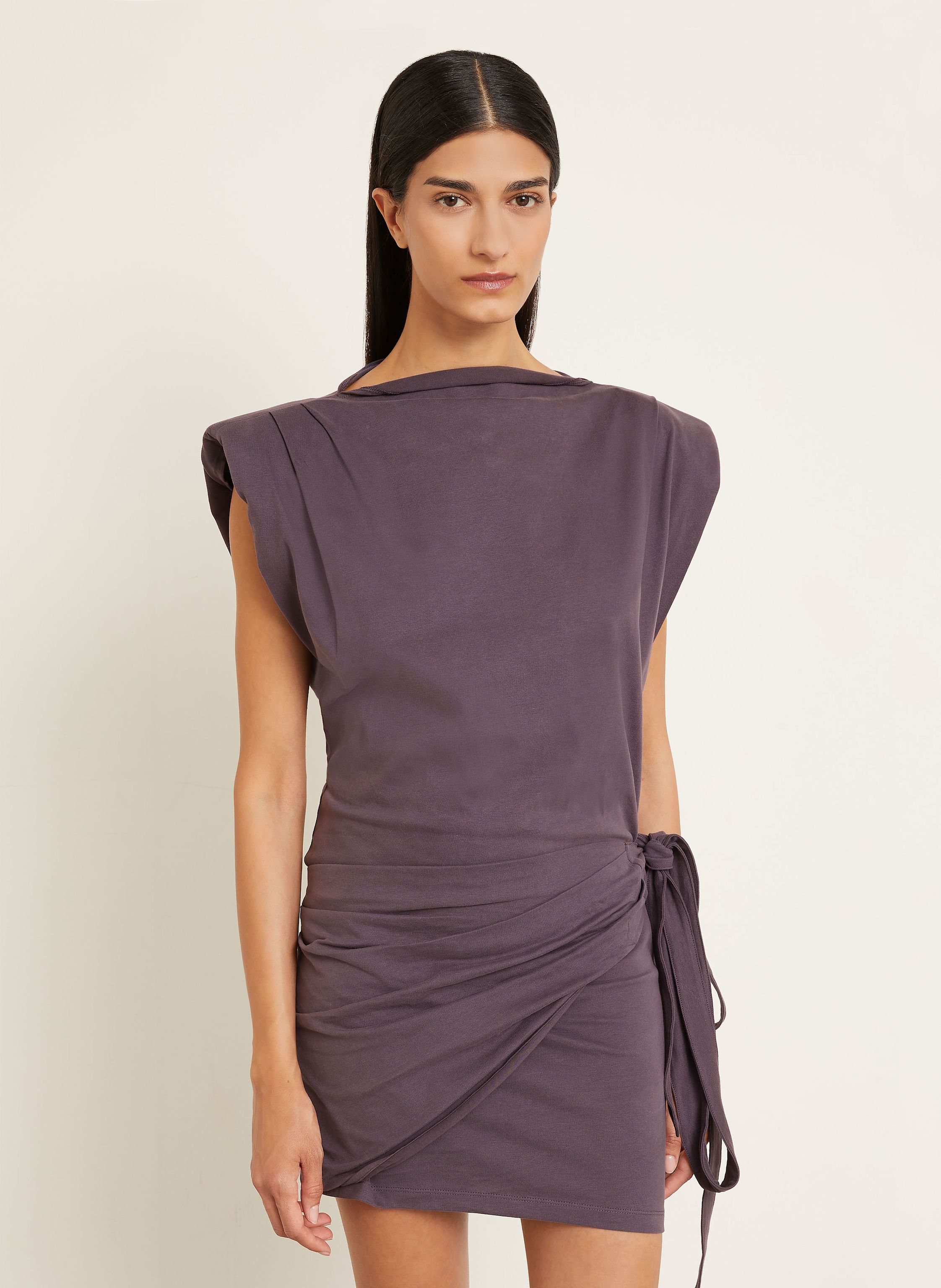 Thumbnail - Marant Étoile Jerseykleid Marielle lila