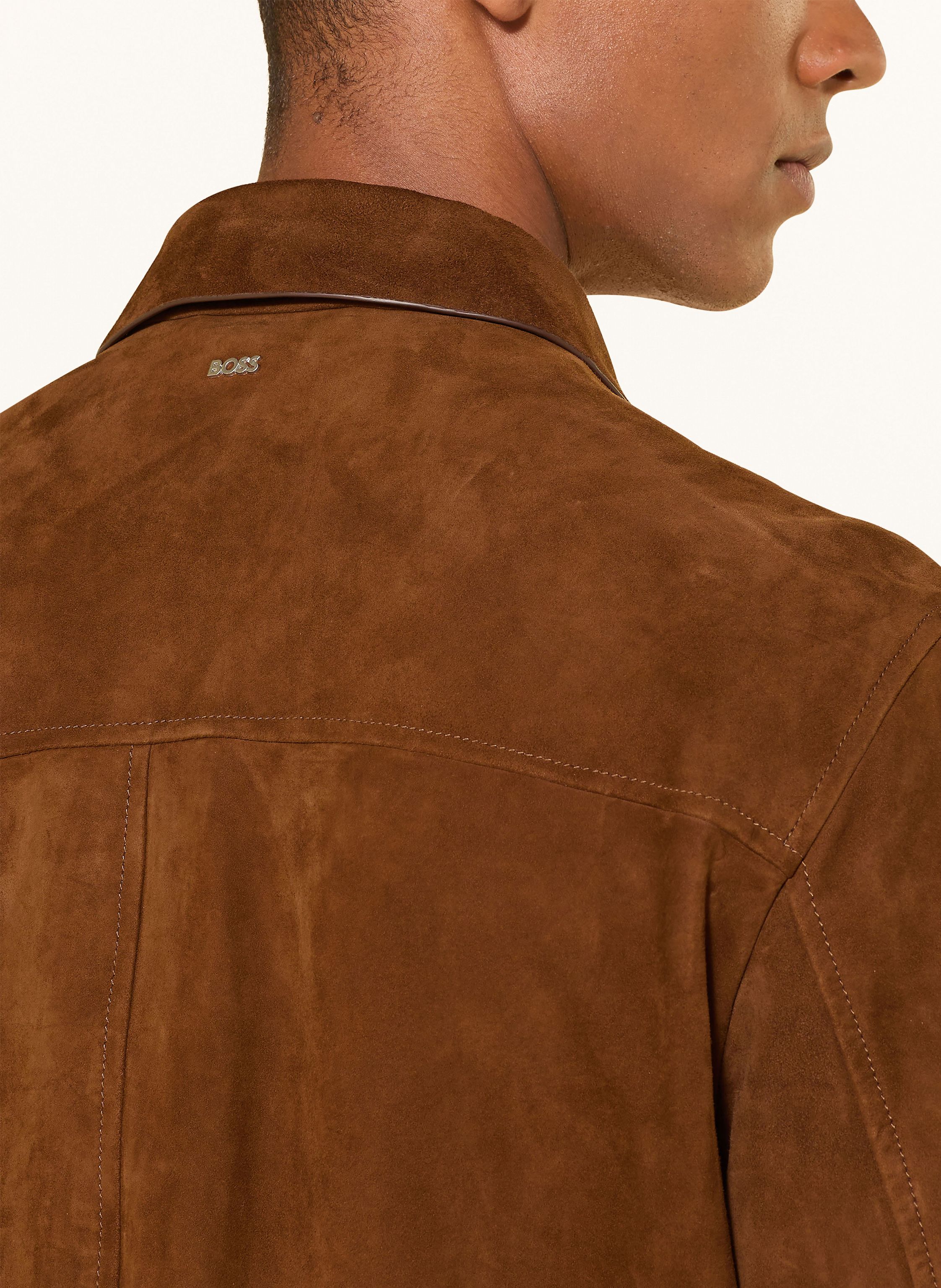 Thumbnail - Boss Lederjacke Markuedo braun