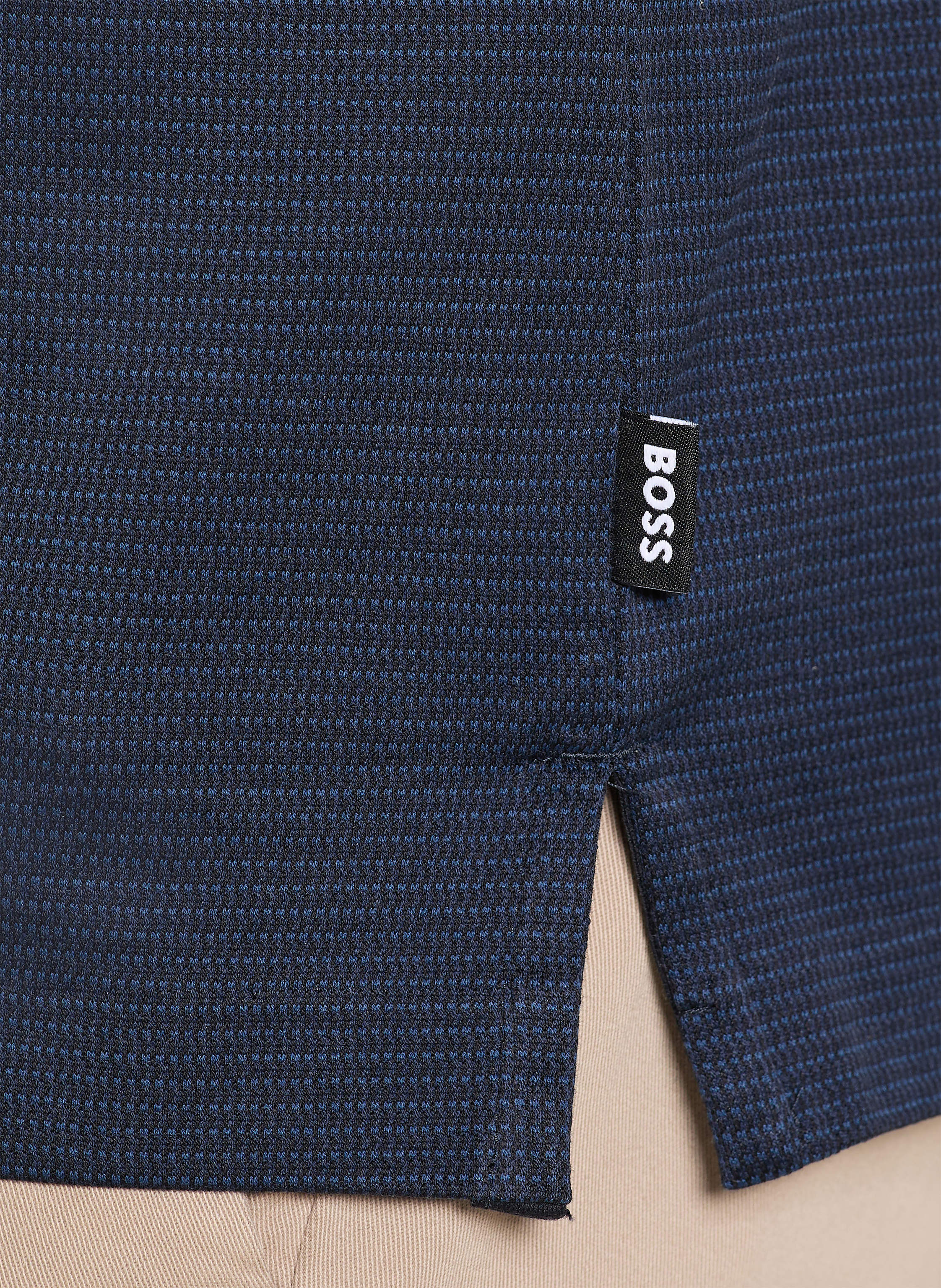 Thumbnail - Boss Piqué-Poloshirt Pado blau