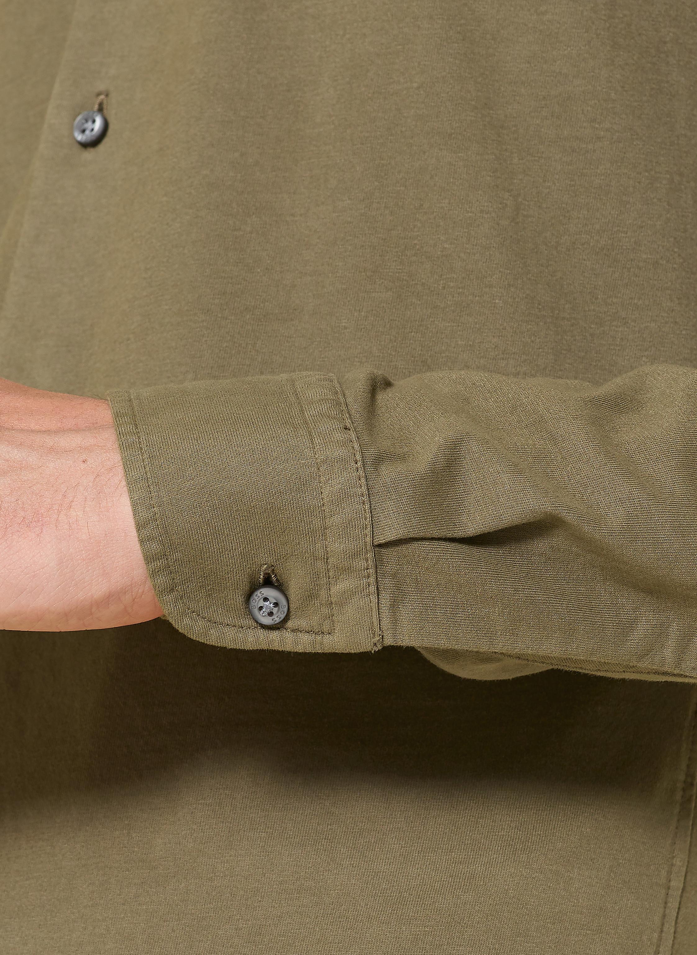 Thumbnail - Boss Jerseyhemd Myjersey Slim Fit gruen