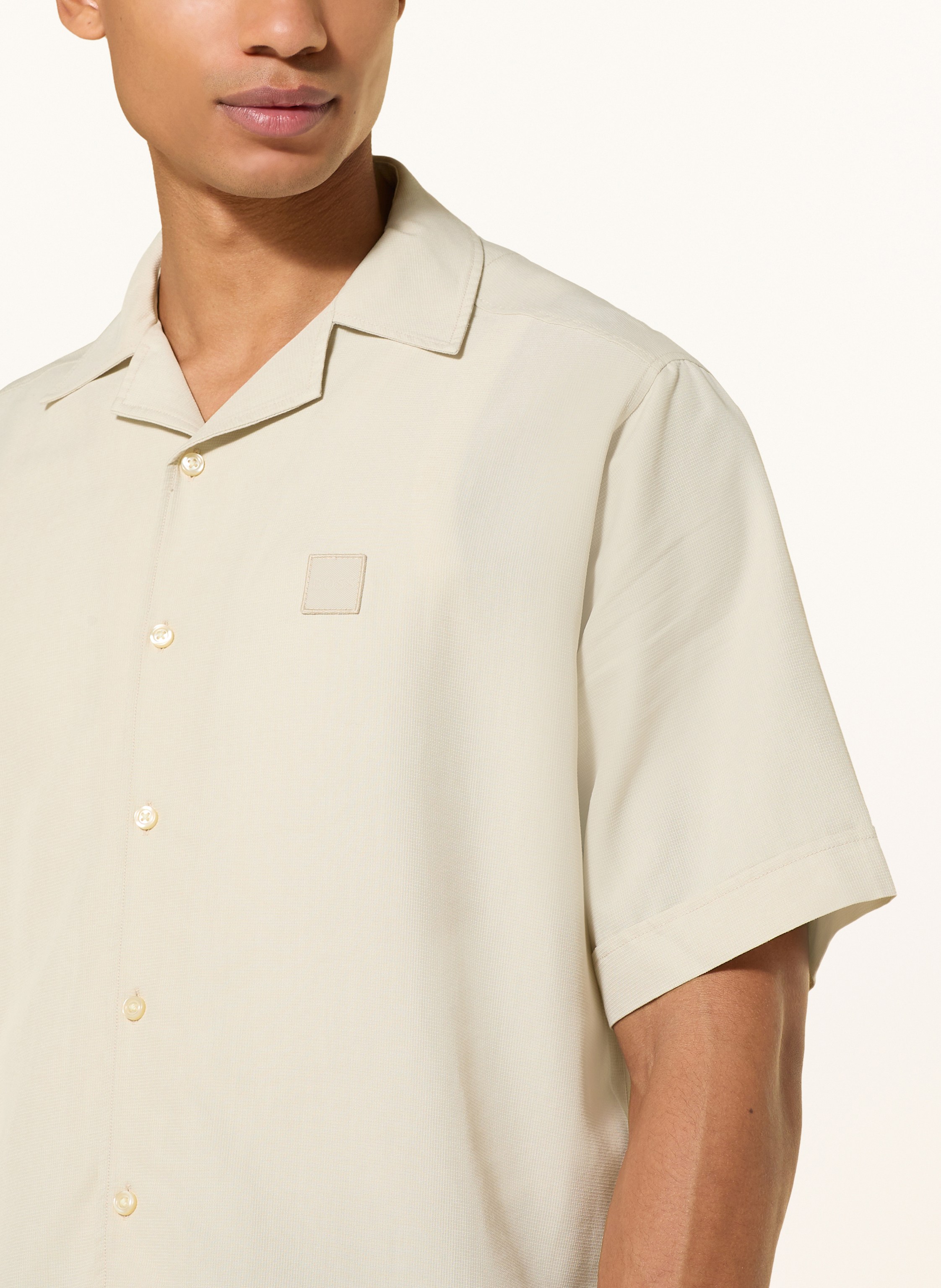 Thumbnail - Boss Resorthemd Lapisy Relaxed Fit beige