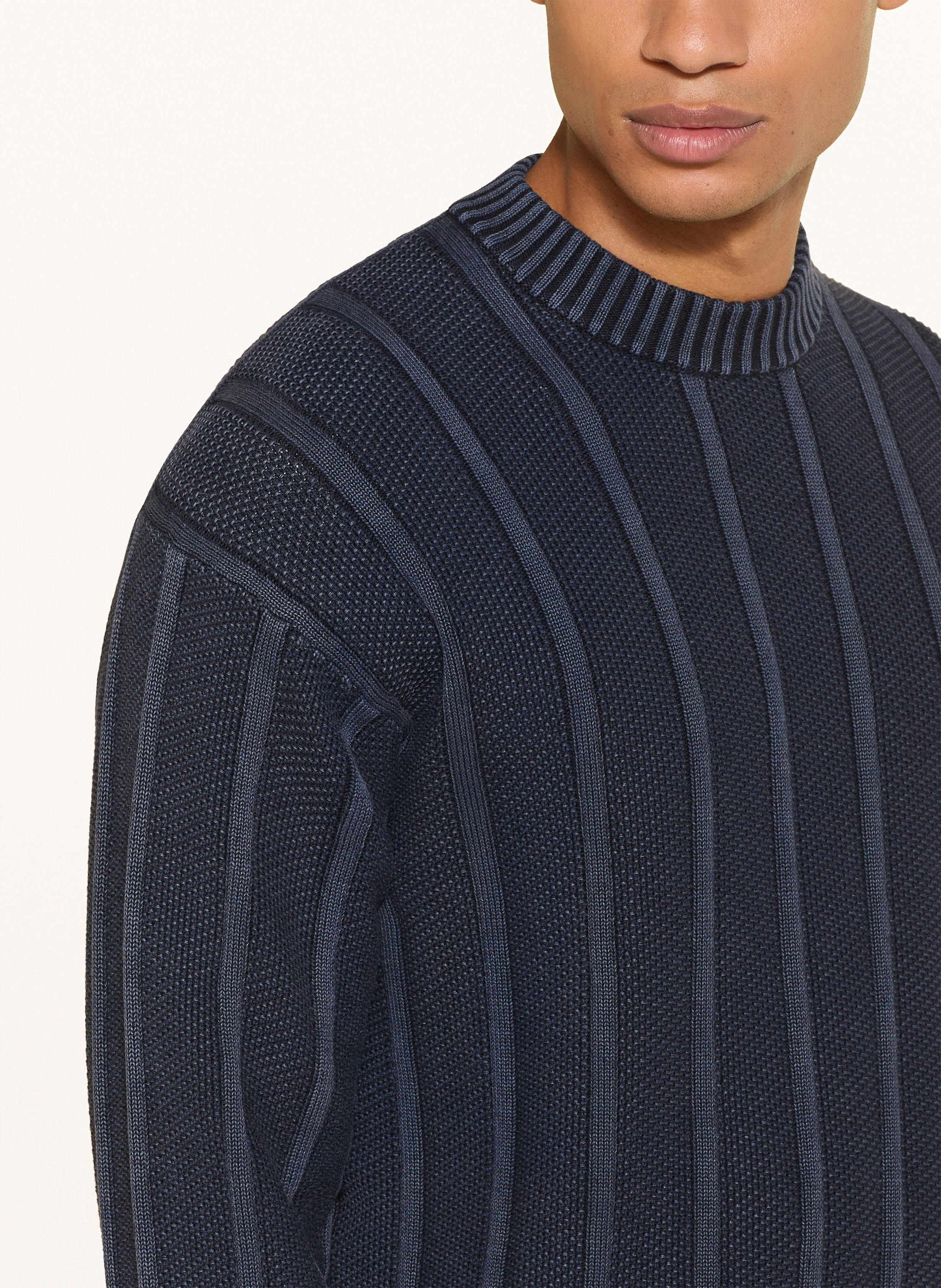Thumbnail - Boss Pullover Kaktus blau