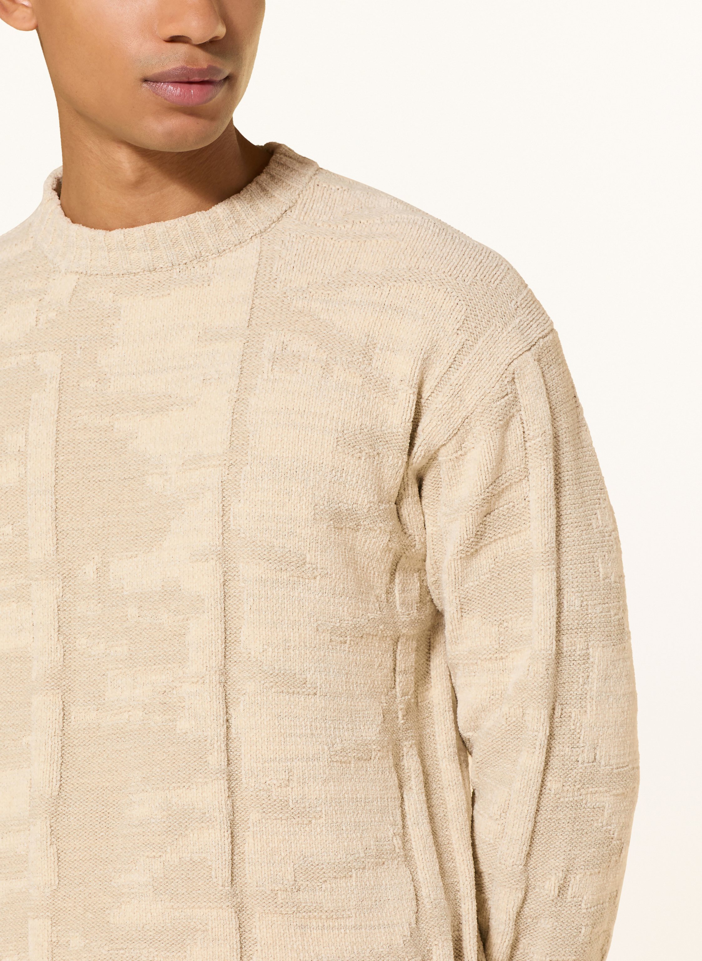 Thumbnail - Boss Pullover Kireso beige