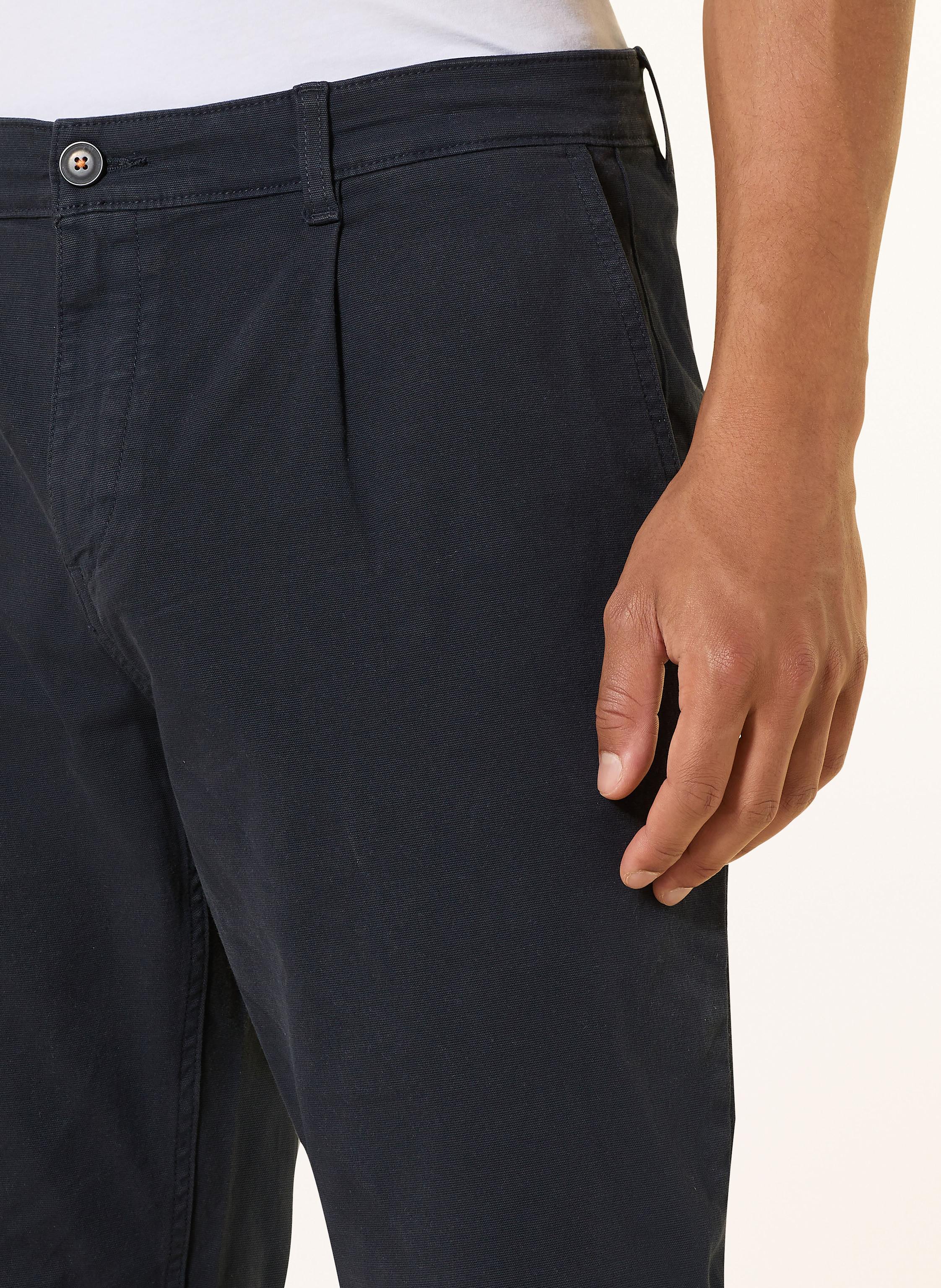Thumbnail - Boss Chino Pleated Relaxed Tapered Fit blau