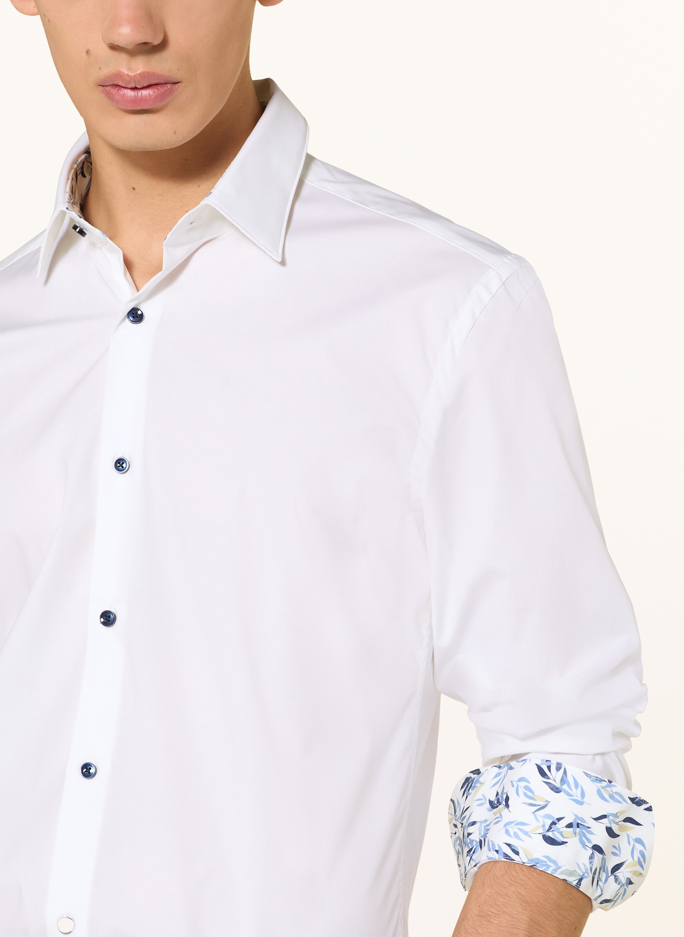 Thumbnail - Boss Hemd H-Hank Slim Fit weiss