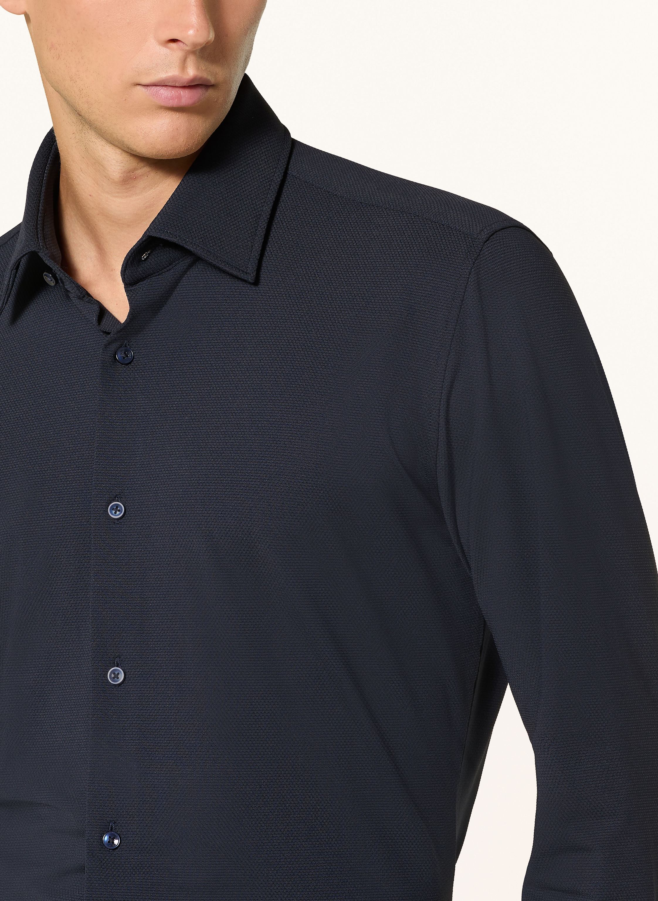 Thumbnail - Boss Jerseyhemd Hank Slim Fit blau