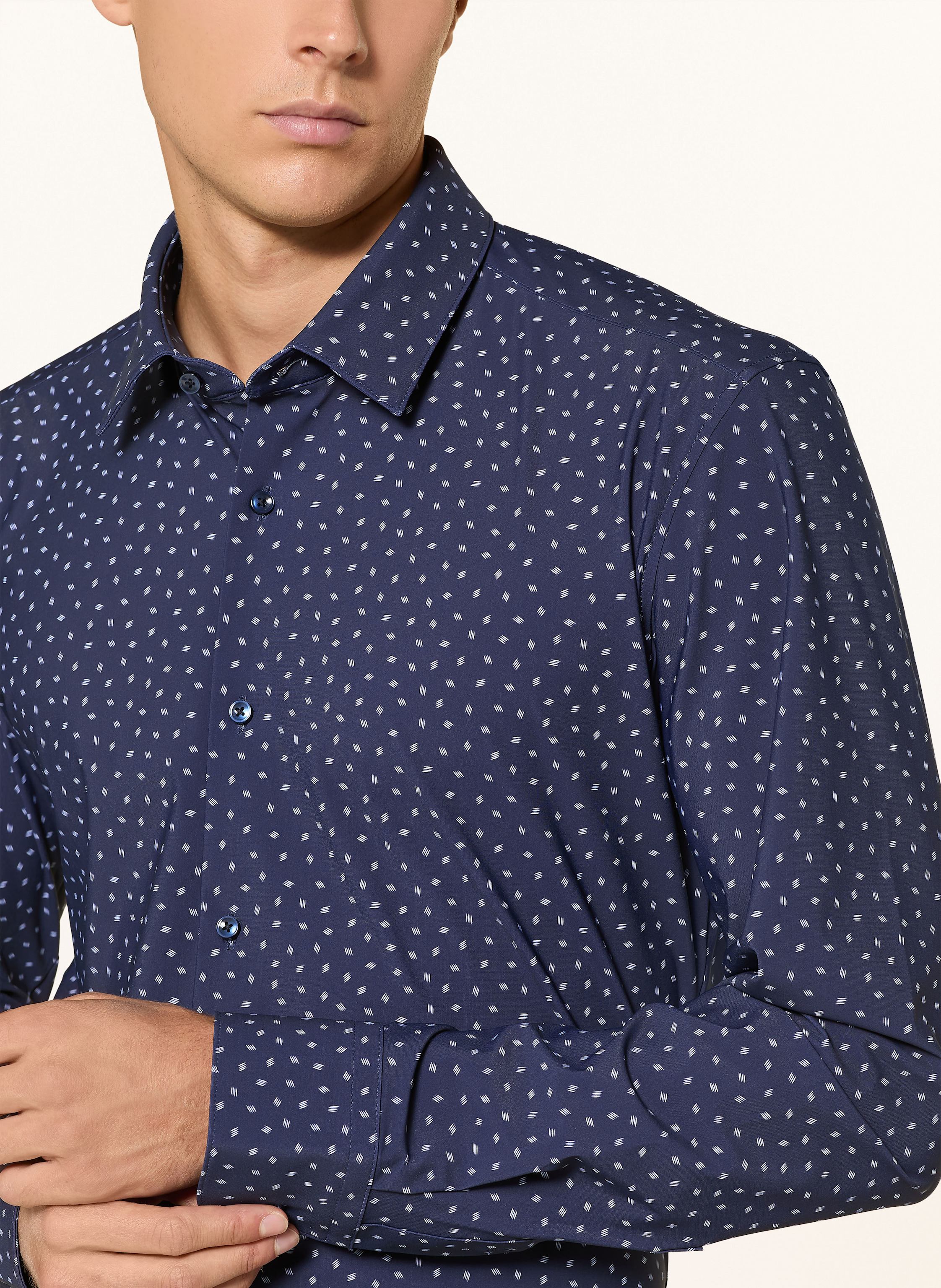 Thumbnail - Boss Hemd Hank Slim Fit blau