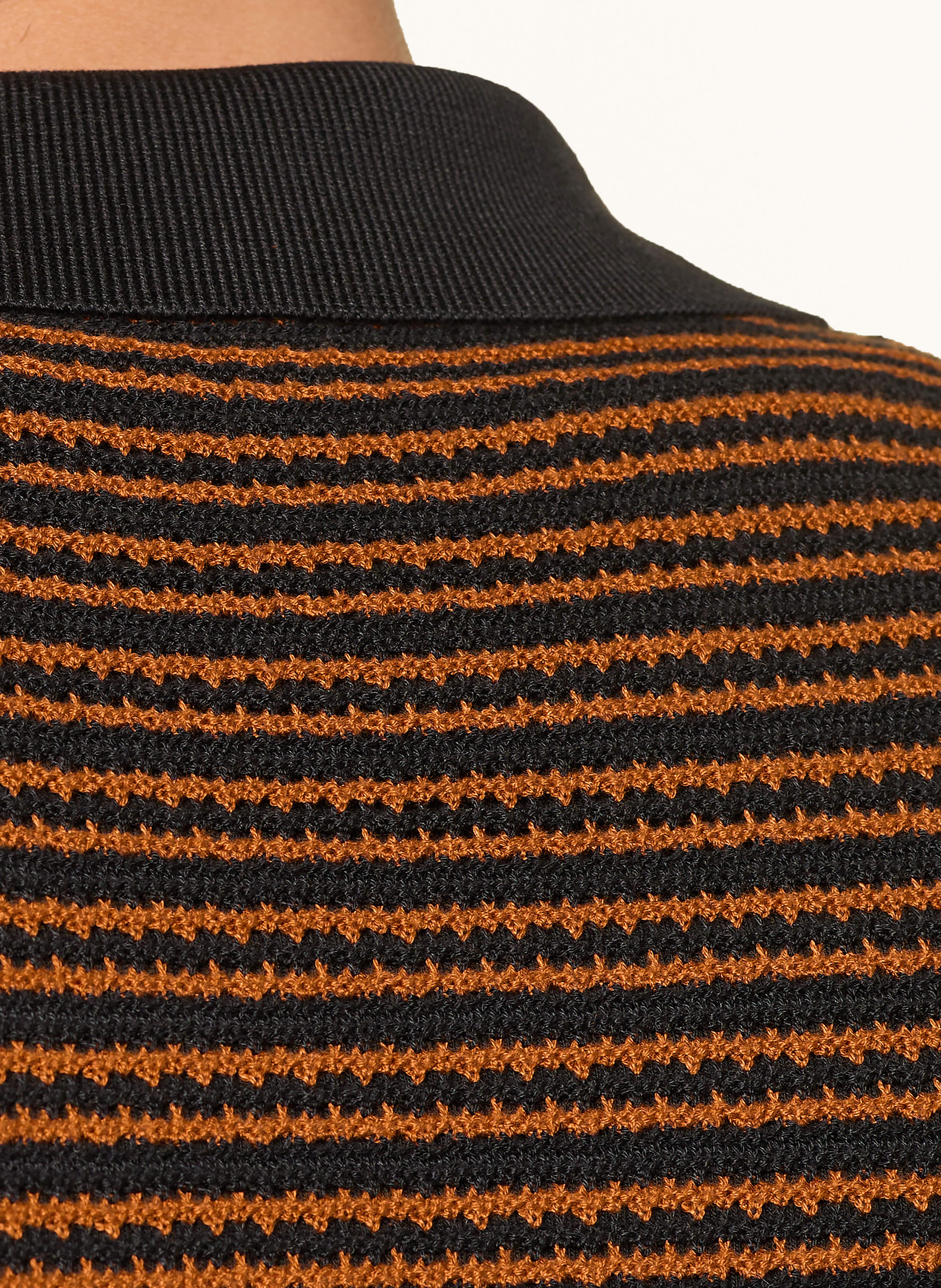 Thumbnail - Strellson Strickhemd Adrian Slim Fit braun