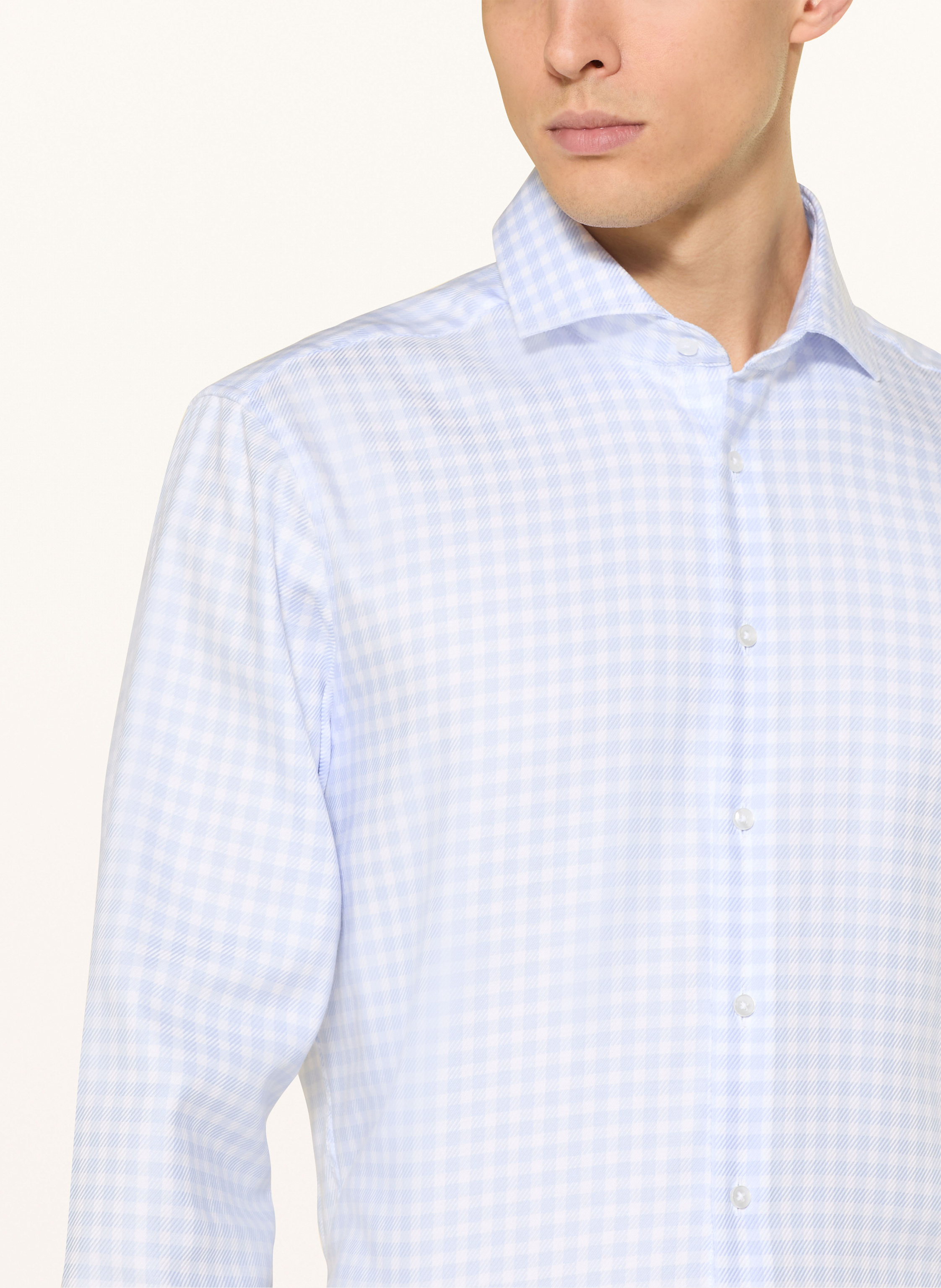 Thumbnail - Seidensticker Hemd Regular Fit blau