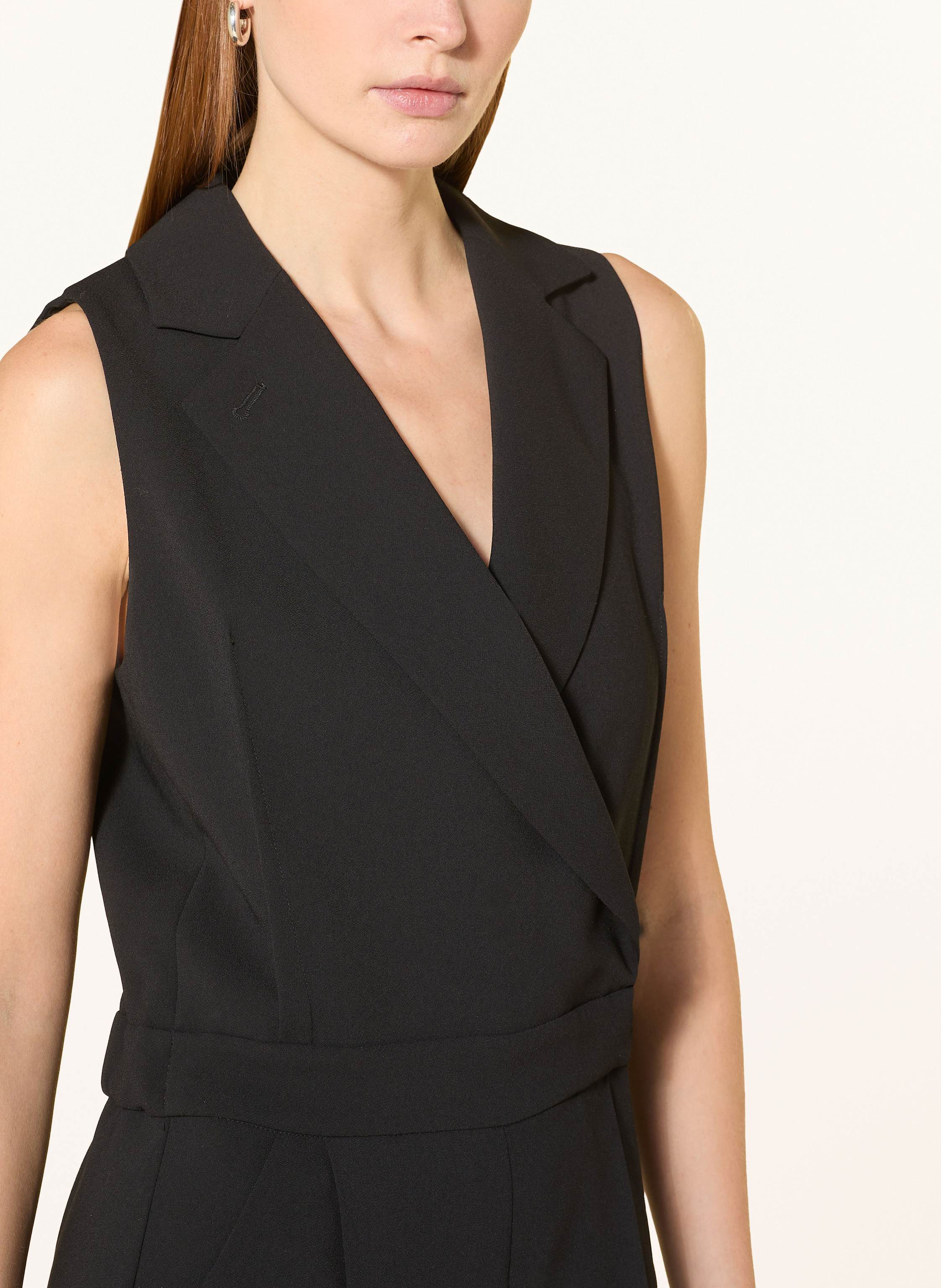 Thumbnail - Marella Jumpsuit In Wickeloptik schwarz