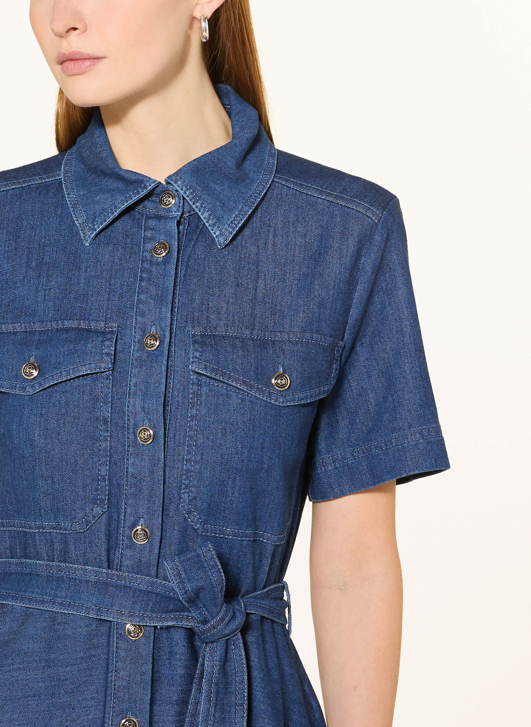 Thumbnail - Marella Jeanskleid blau