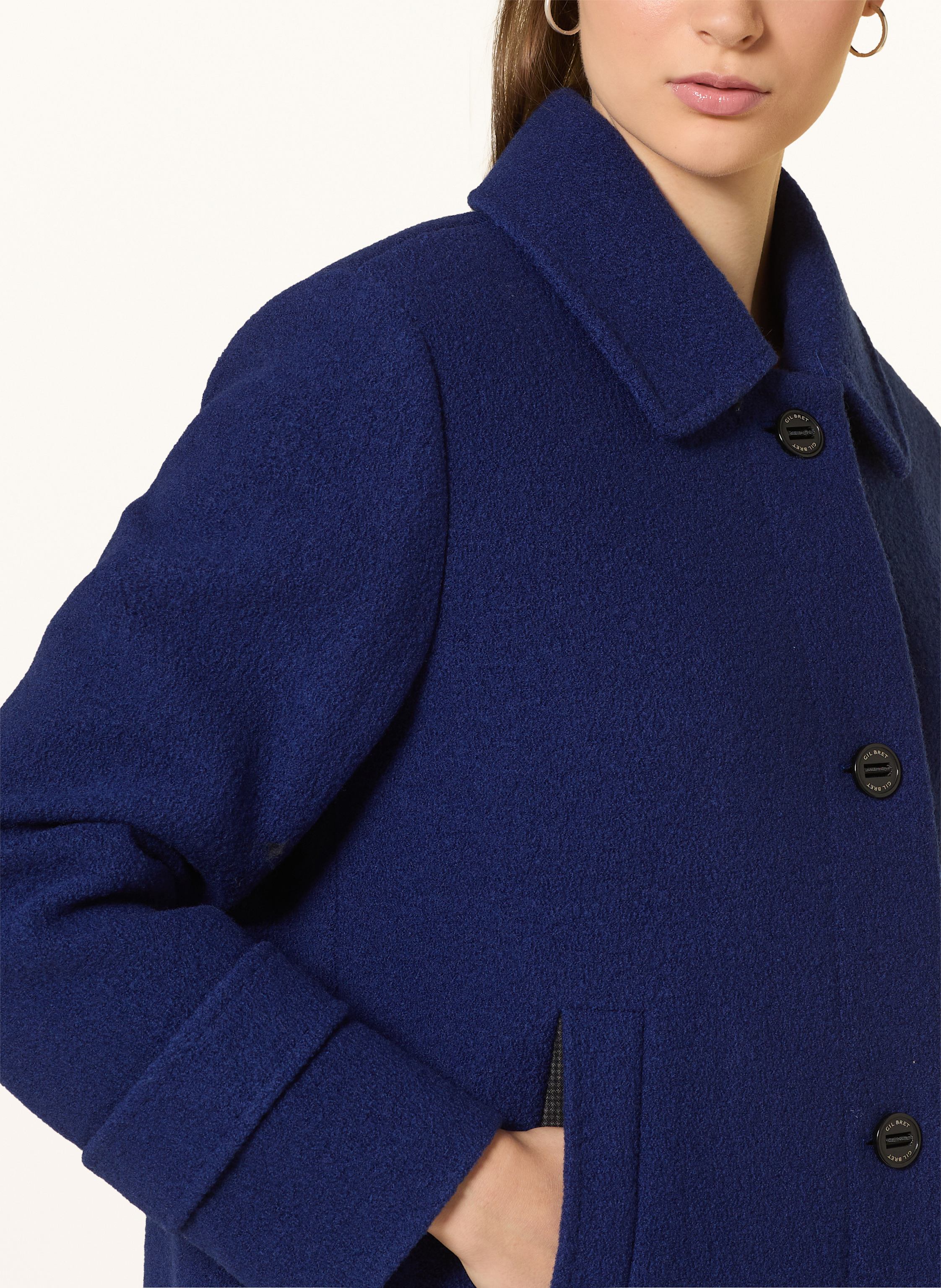 Thumbnail - Gil Bret Kastenjacke Aus Bouclé blau