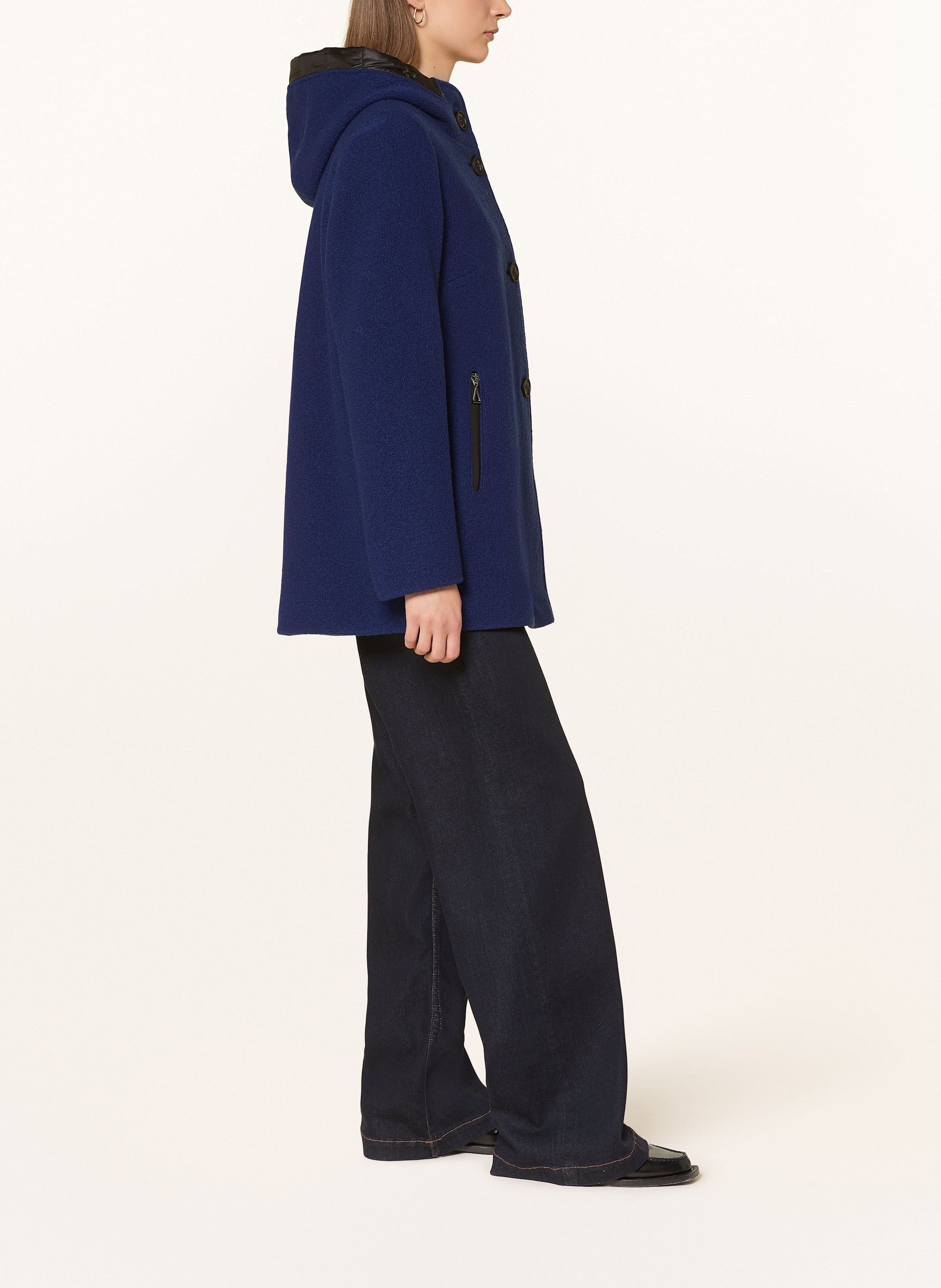 Thumbnail - Gil Bret Bouclé-Jacke blau