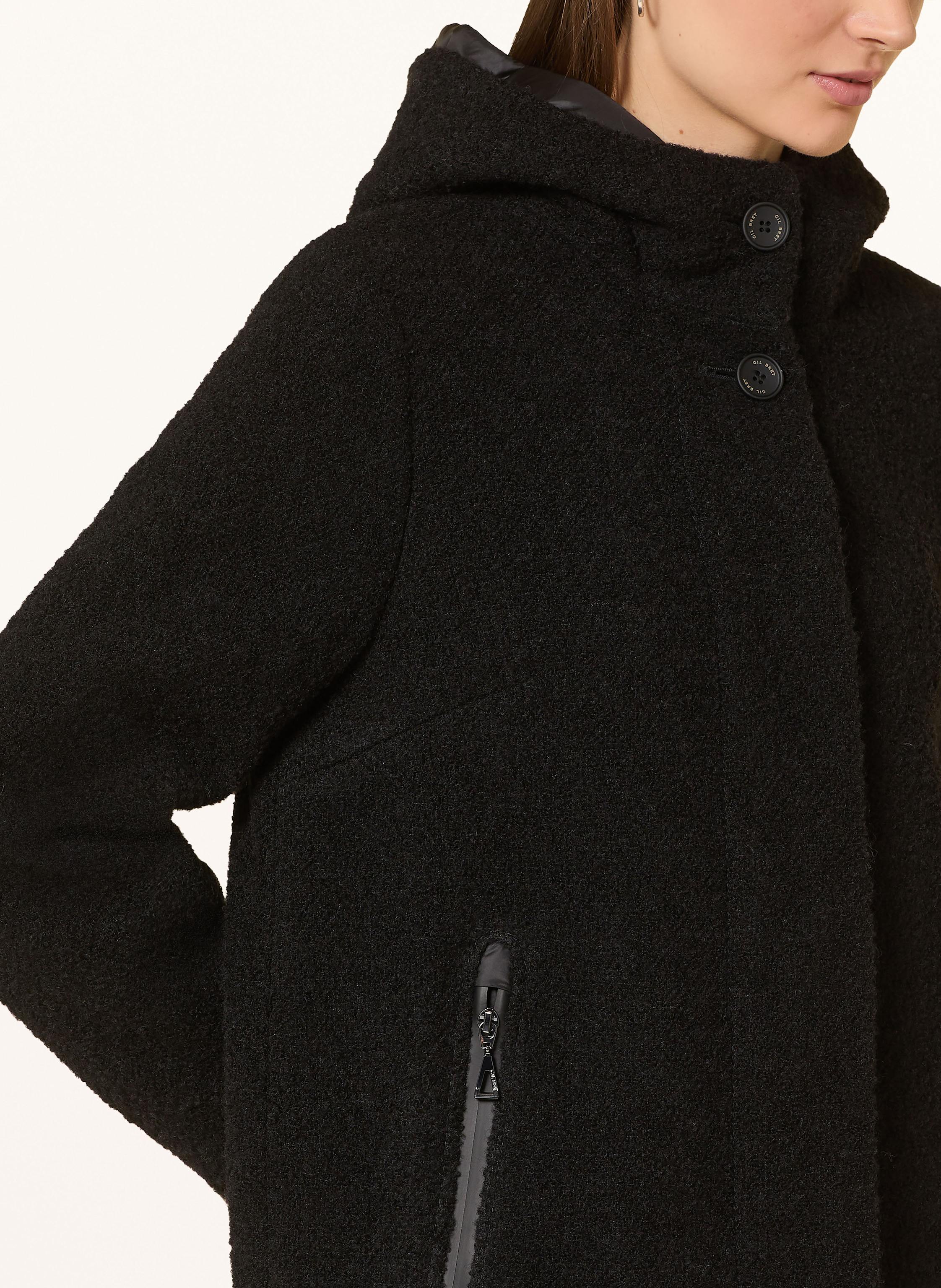 Thumbnail - Gil Bret Bouclé-Jacke schwarz