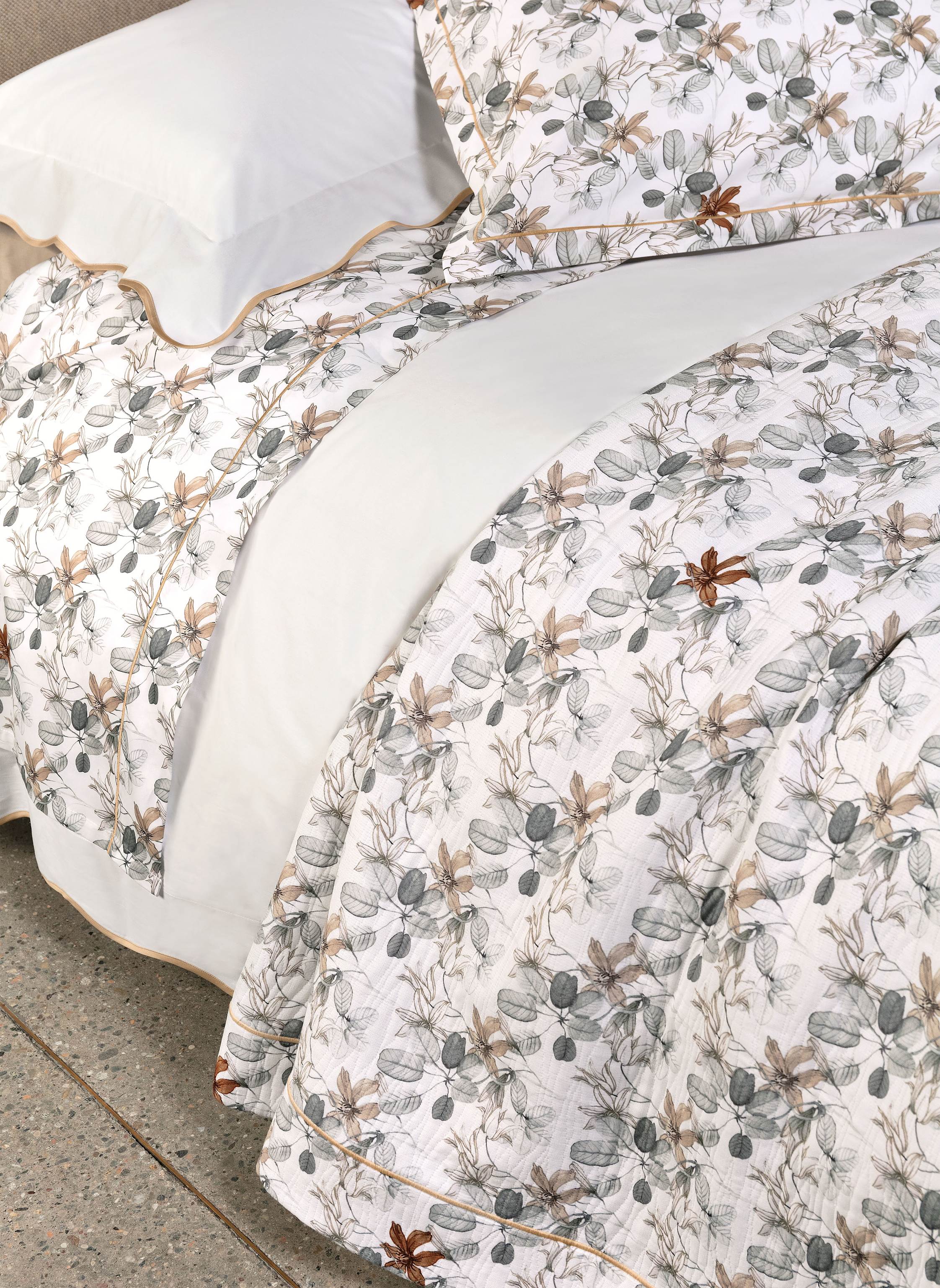 Thumbnail - Fazzini Kissenbezug Palazzina Liberty beige