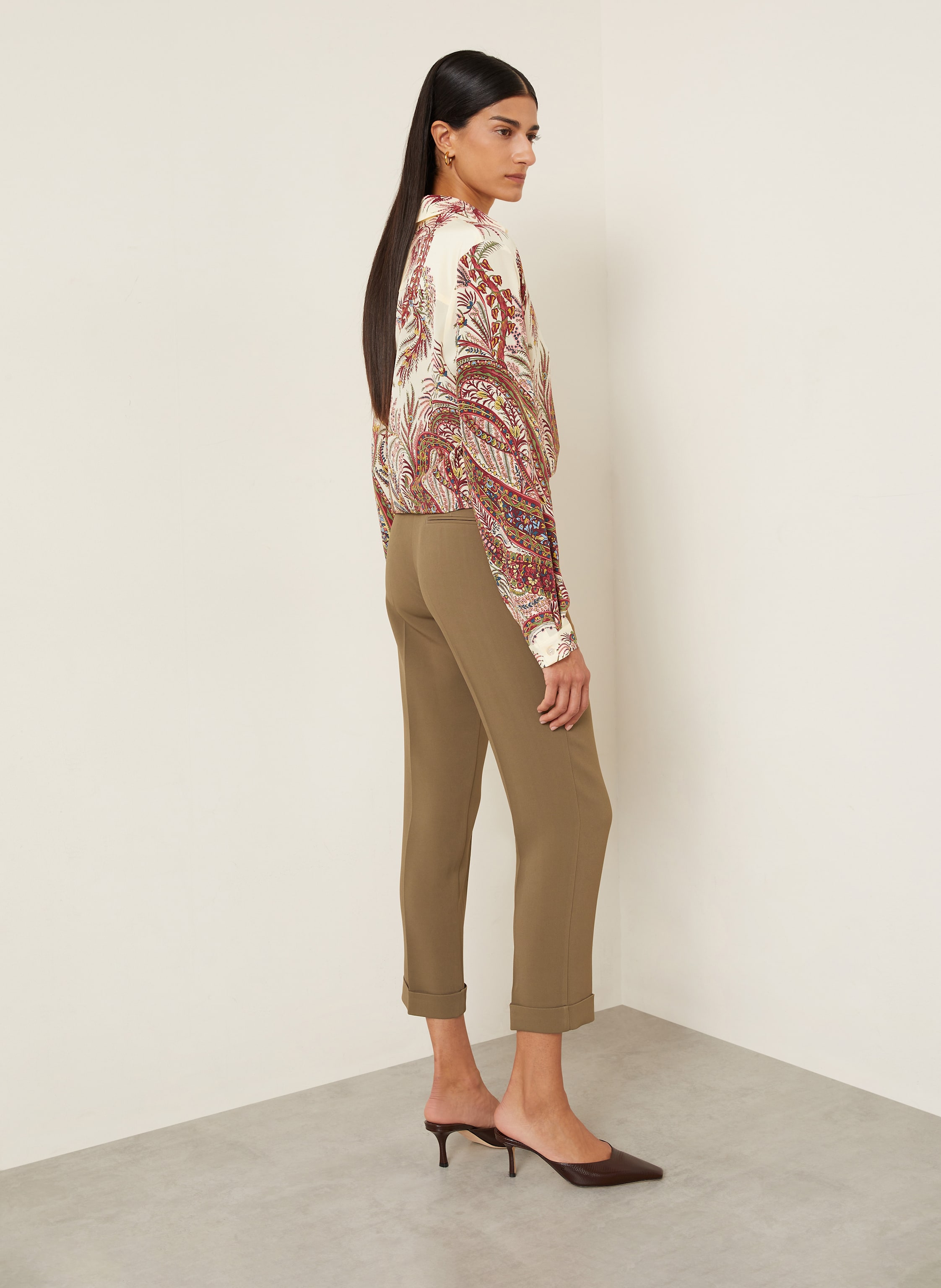 Thumbnail - Etro 7/8-Hose braun