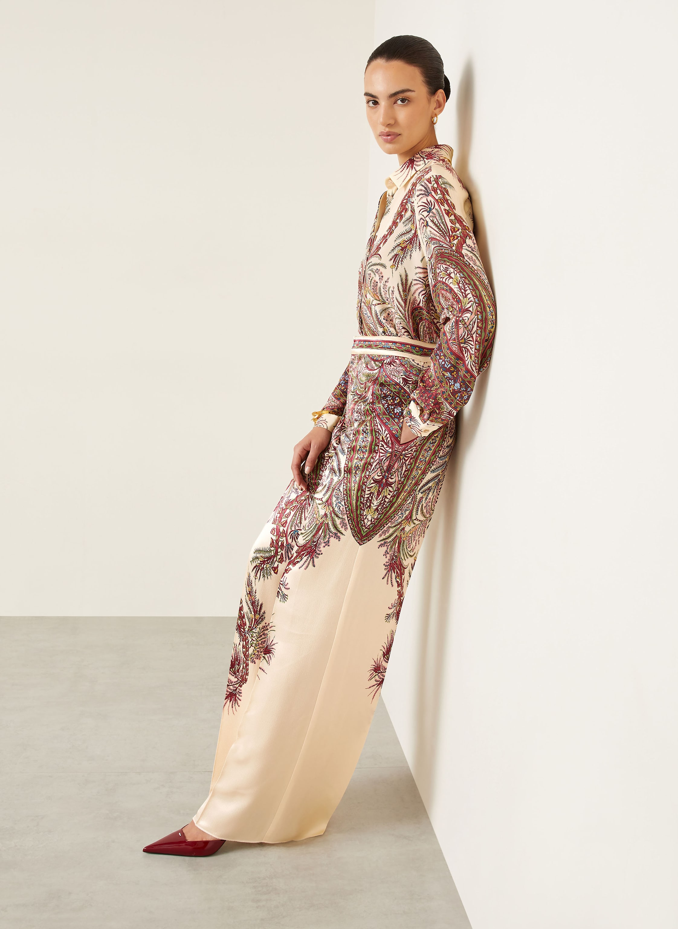 Thumbnail - Etro Marlenehose rot