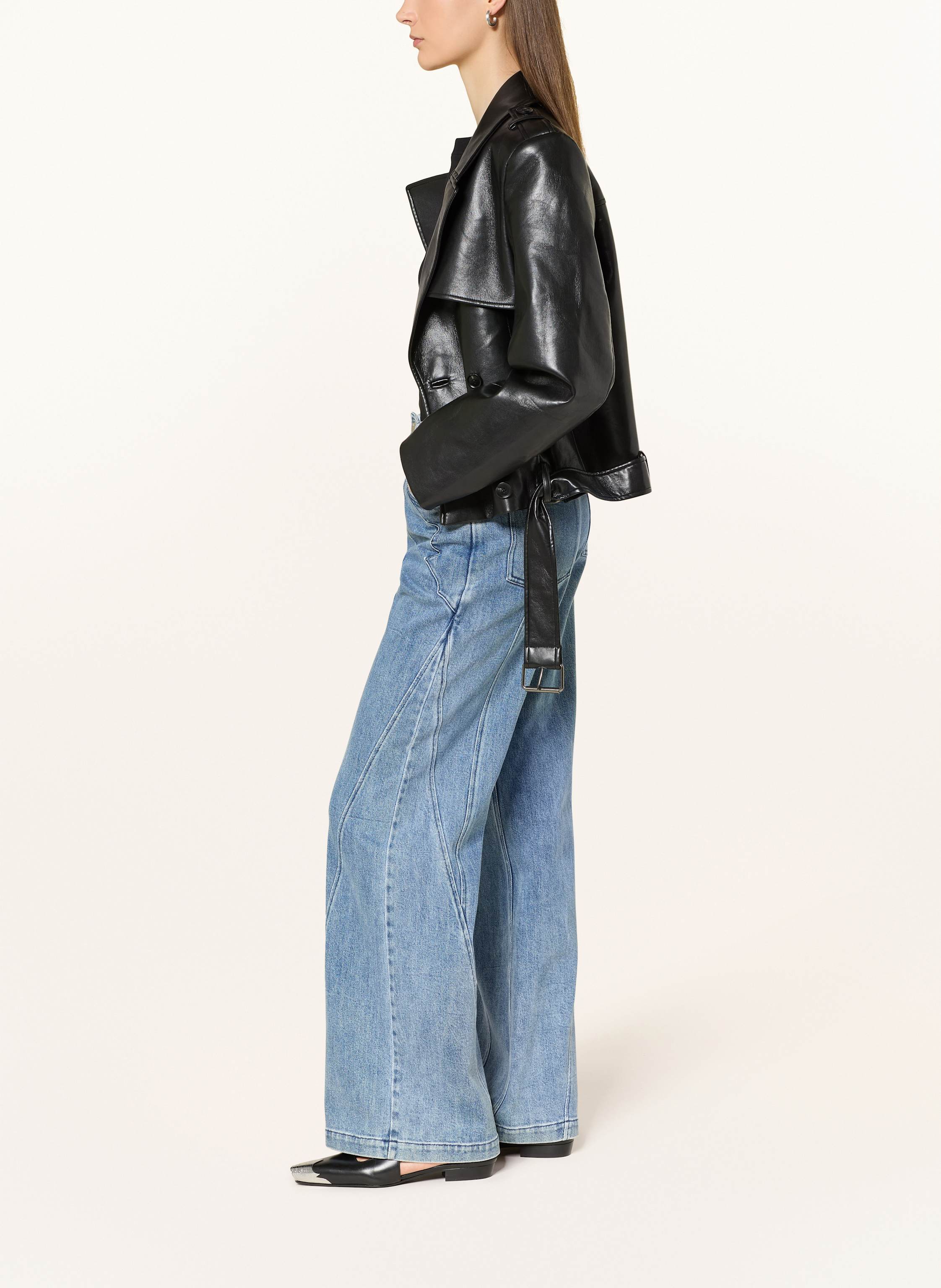 Thumbnail - Ivi Collection Straight Jeans blau