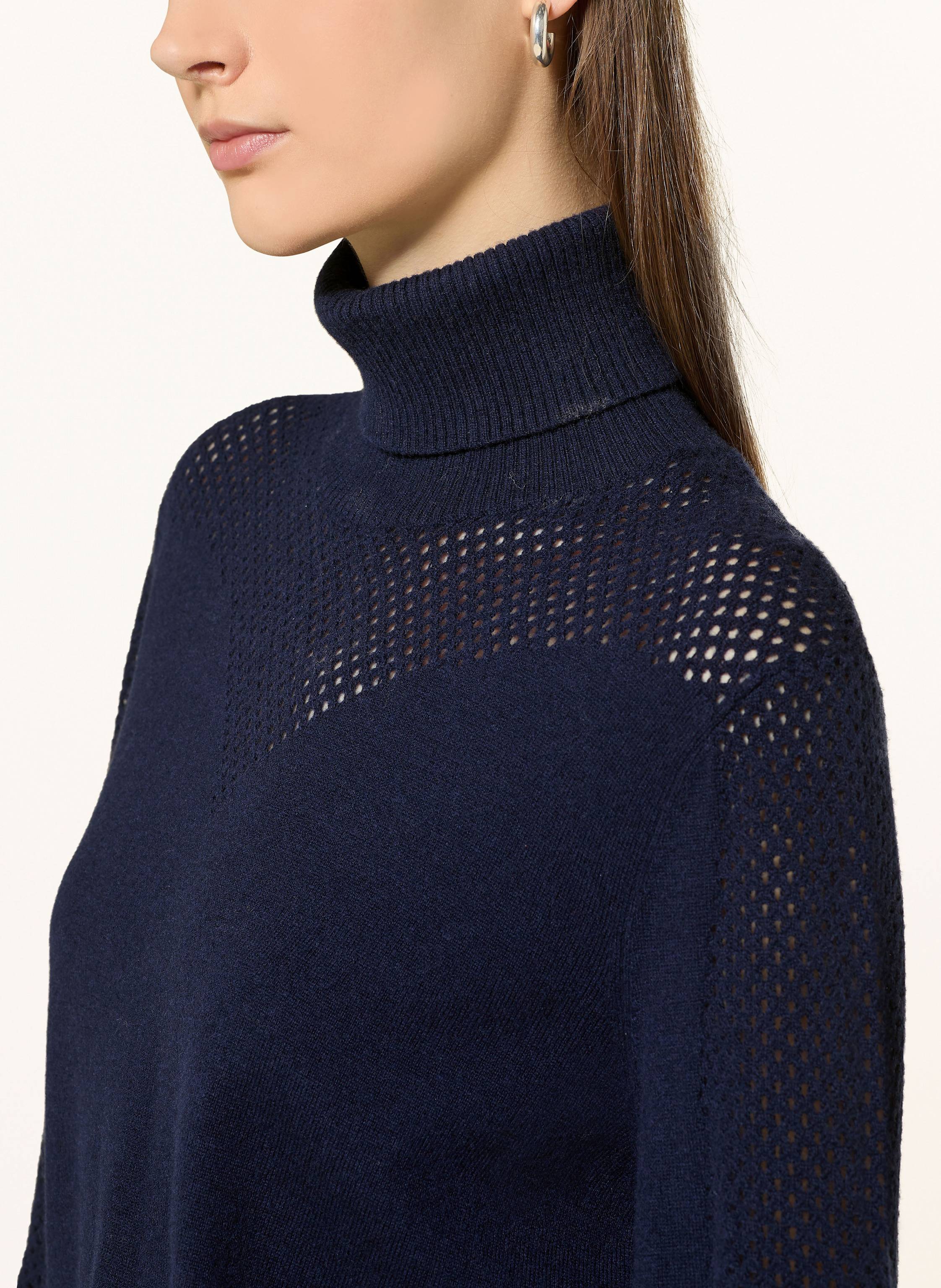 Thumbnail - Ivi Collection Rollkragenpullover blau