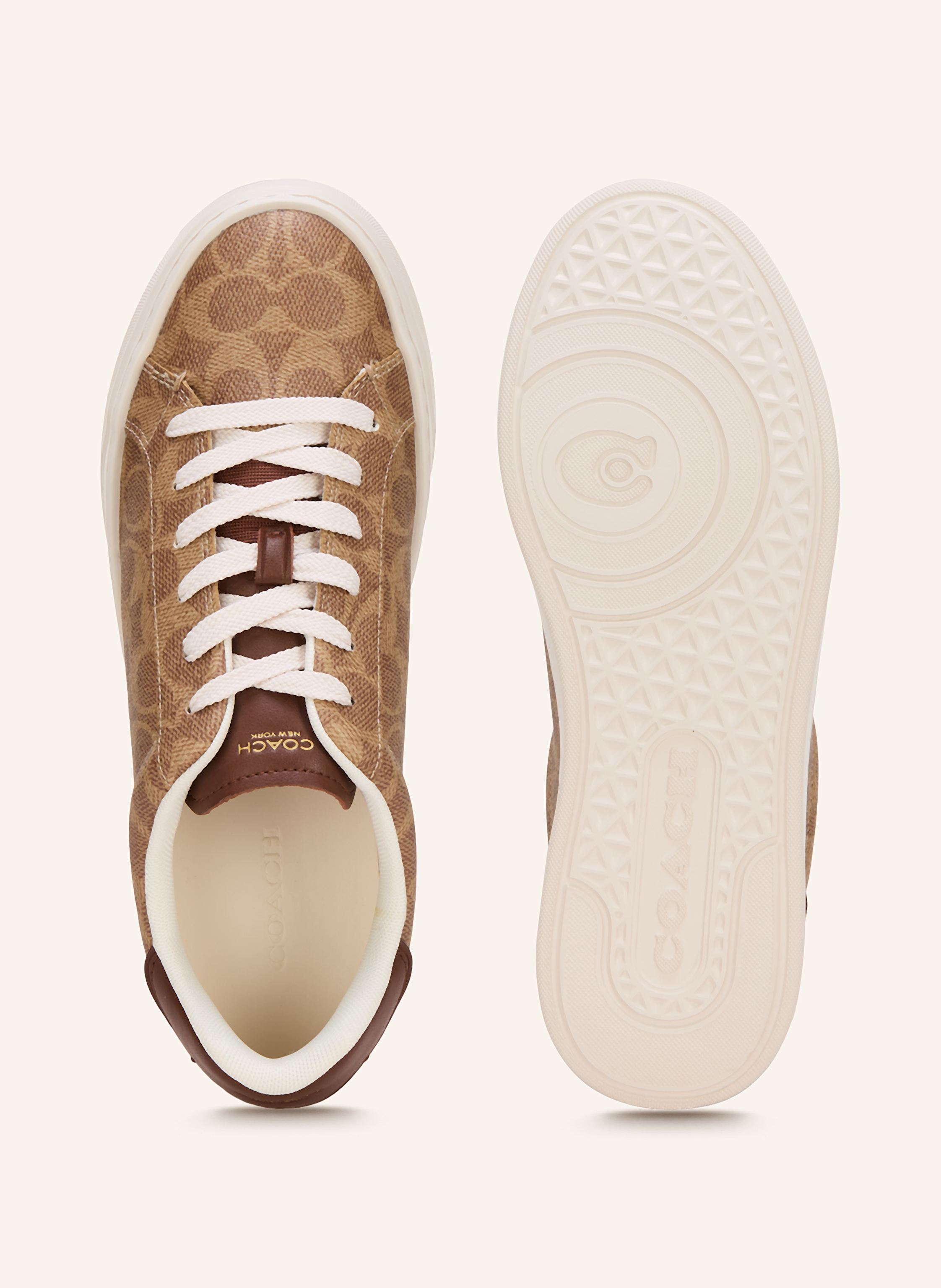 Thumbnail - Coach Sneaker High Line braun