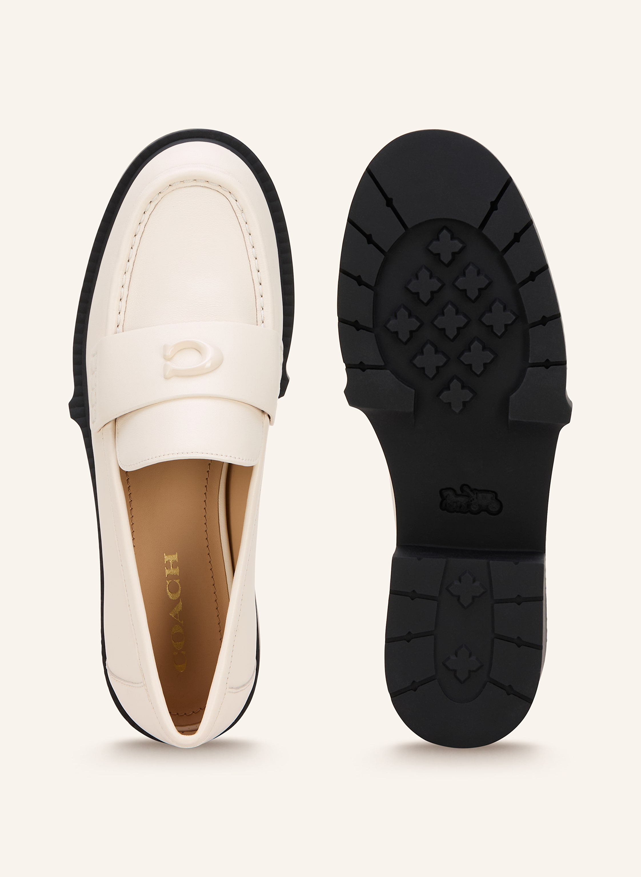 Thumbnail - Coach Loafer Leah weiss