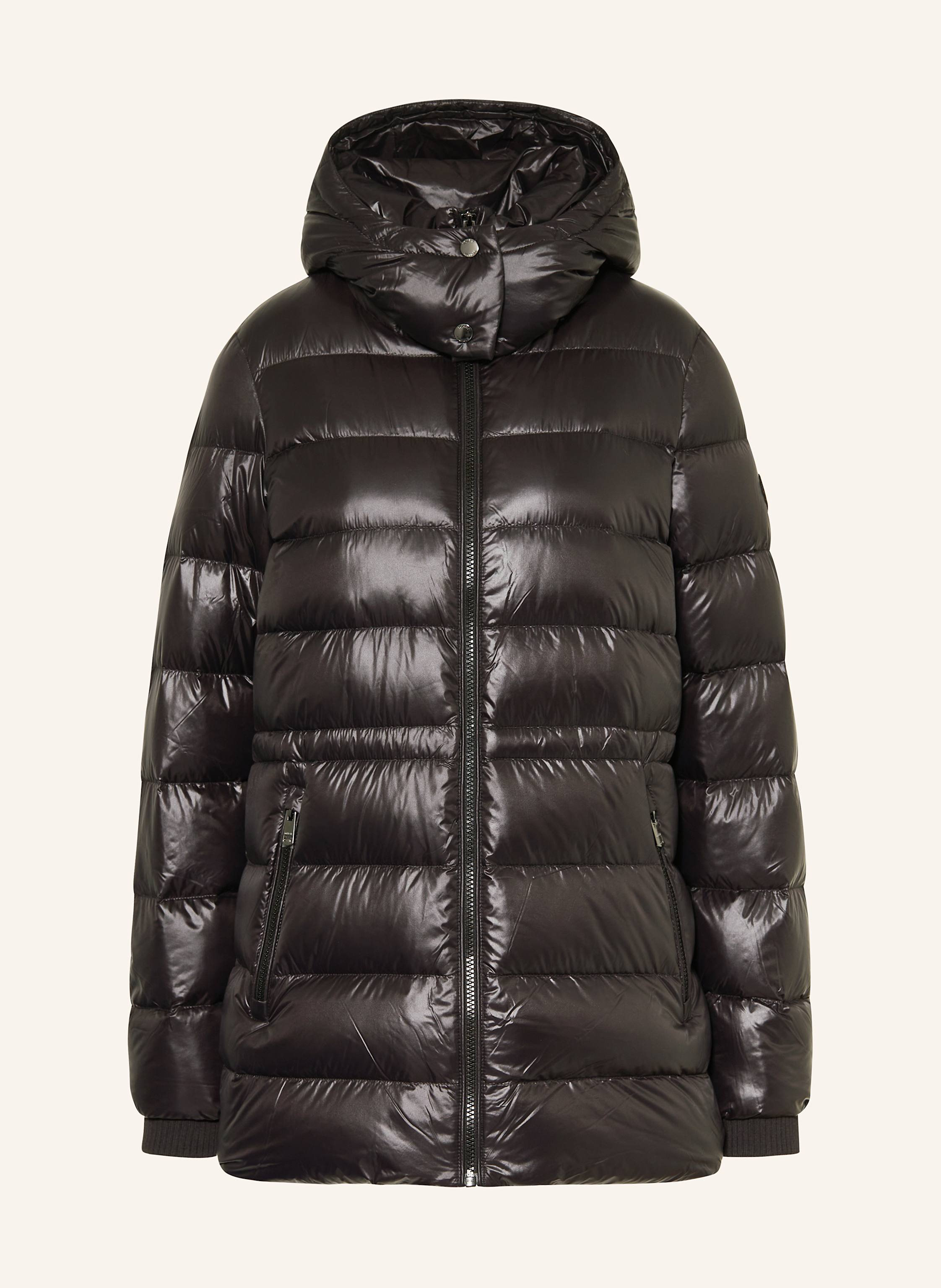 Tommy Hilfiger Daunenmantel Mit Abnehmbarer Kapuze schwarz