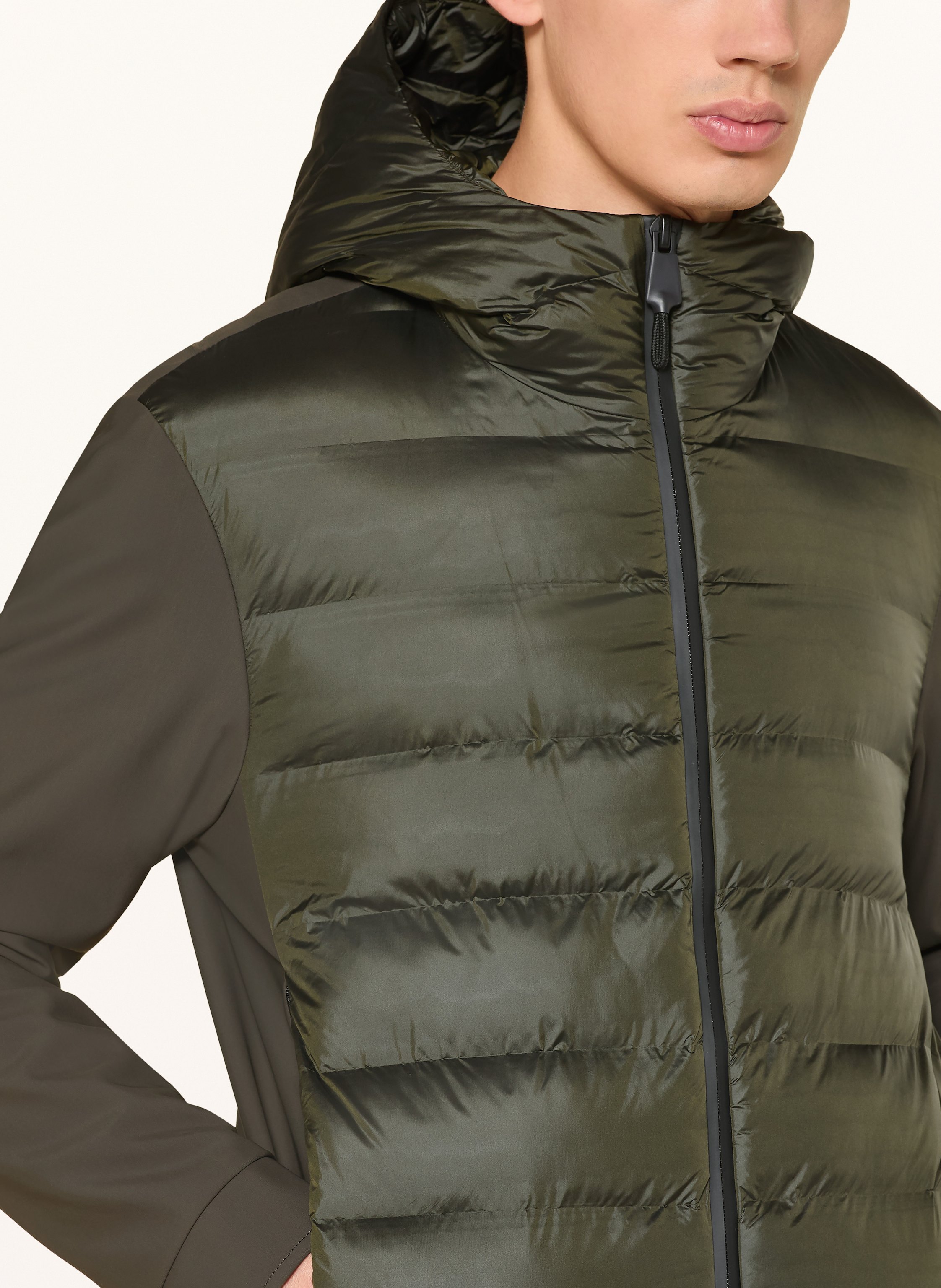 Thumbnail - Strellson Steppjacke Im Materialmix gruen