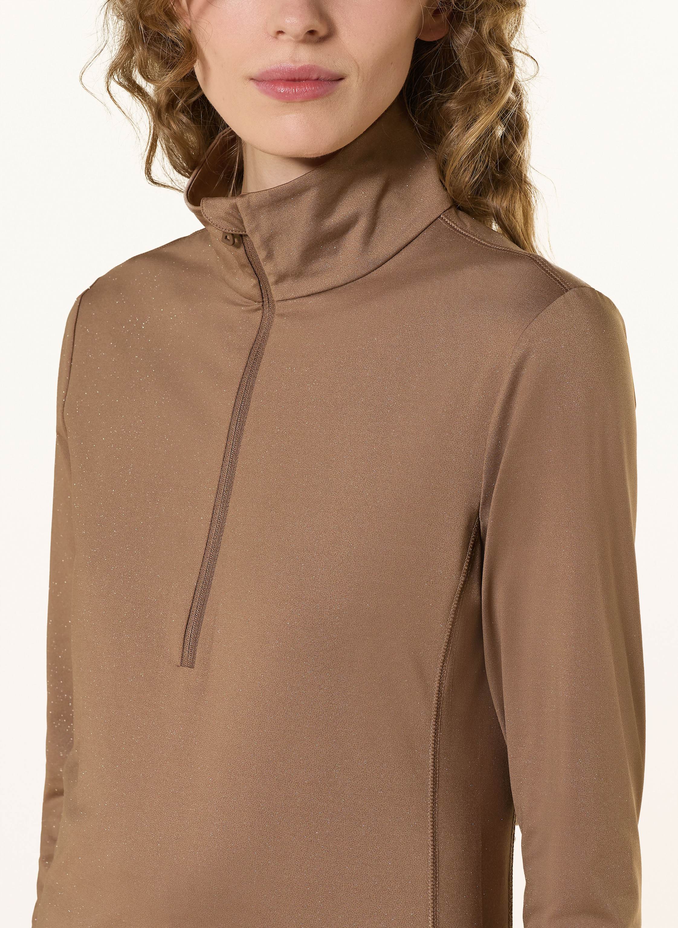 Thumbnail - Fire+Ice Midlayer margo2 Mit Glitzergarn braun