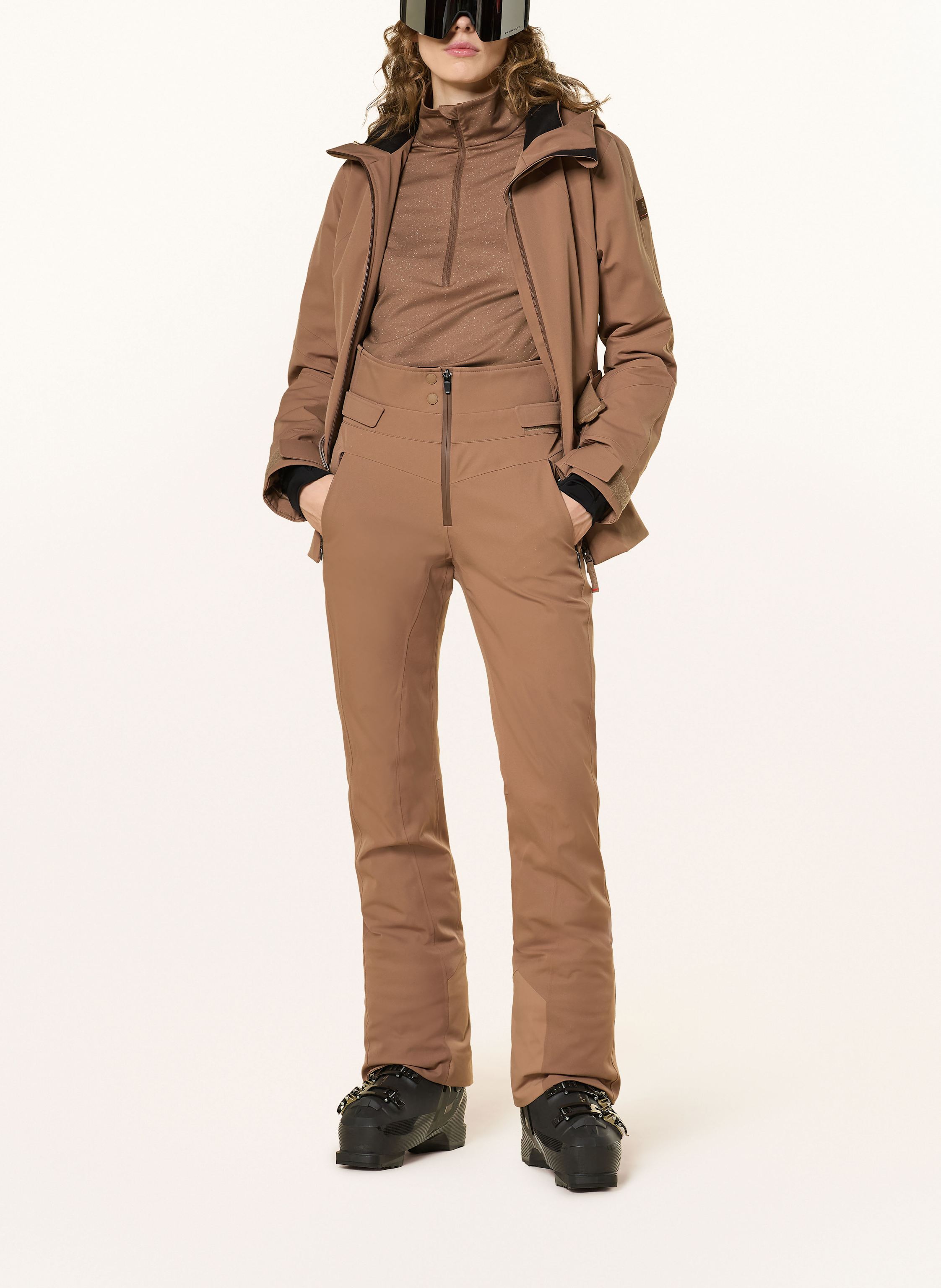 Thumbnail - Fire+Ice Midlayer margo2 Mit Glitzergarn braun