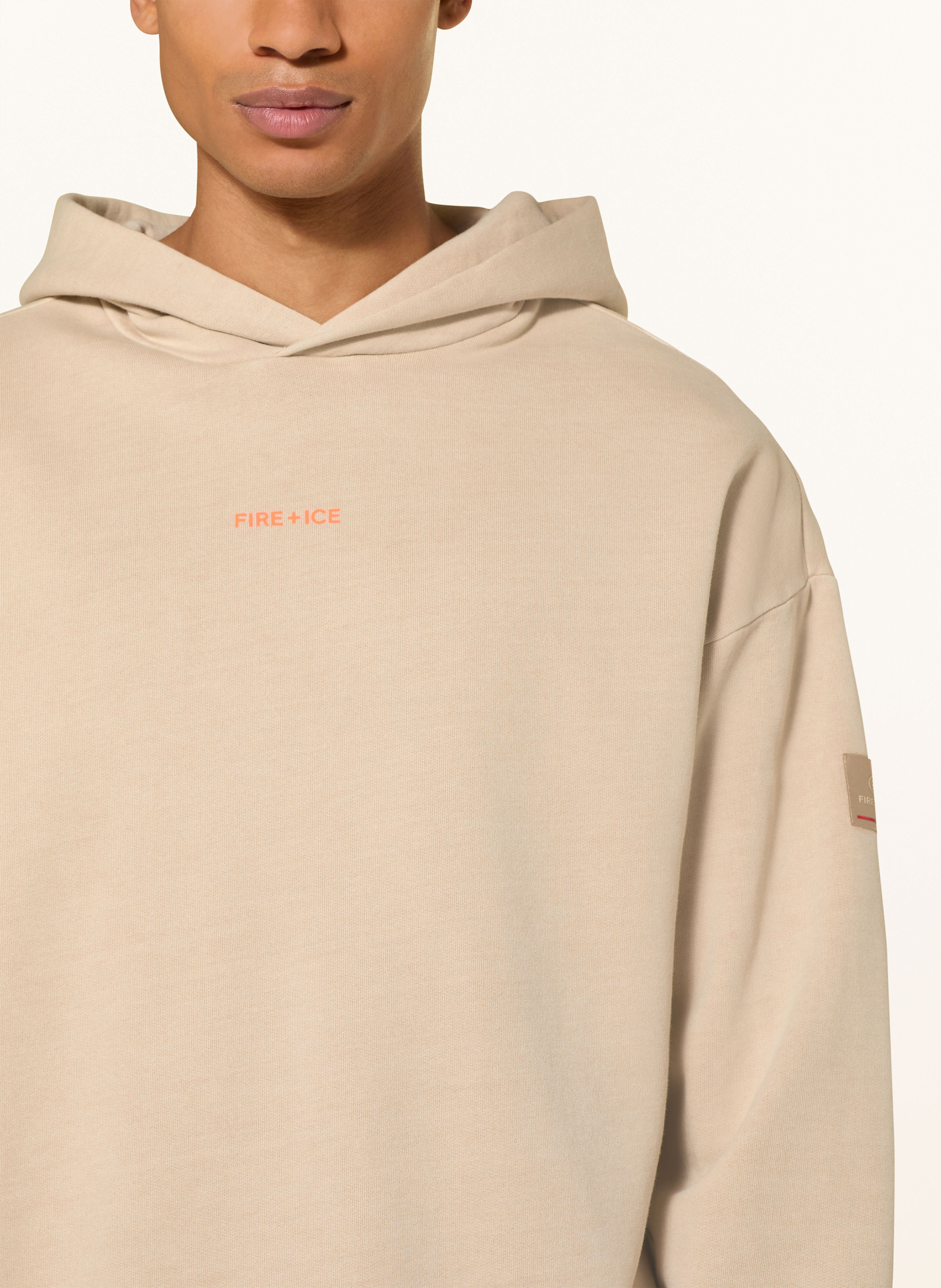 Thumbnail - Fire+Ice Hoodie Ilay beige